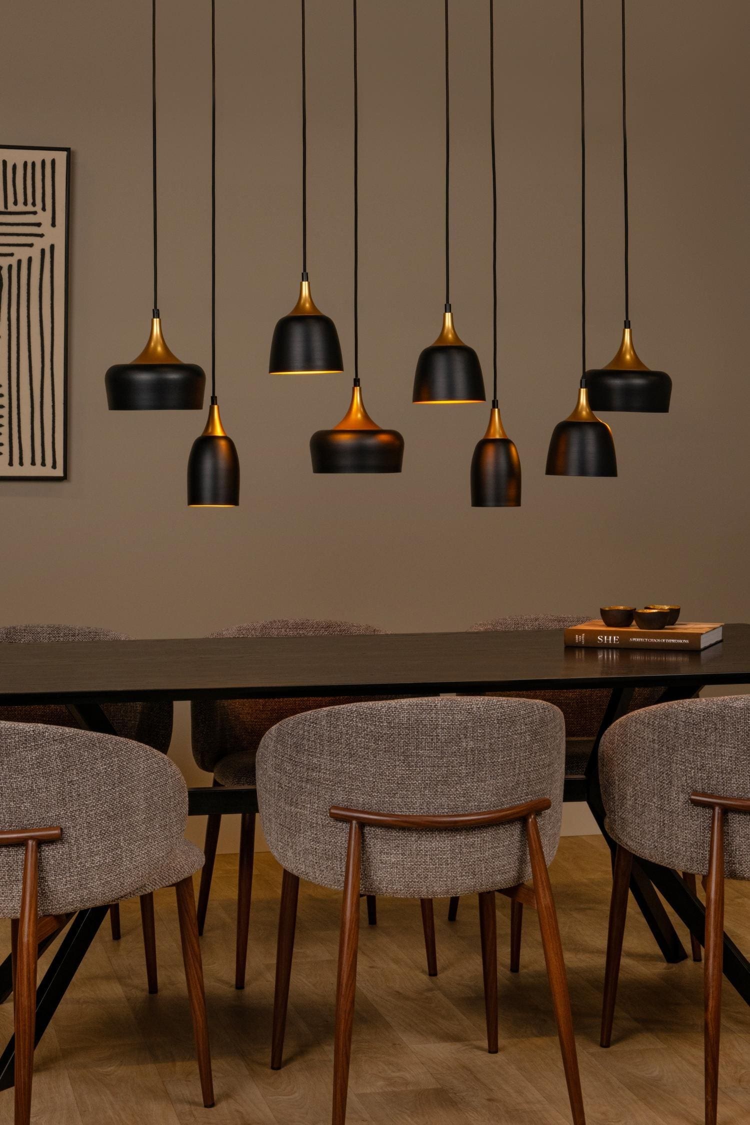 Chayanne Hanglamp - Zwart Lucide Hanglamp 05446/08/30