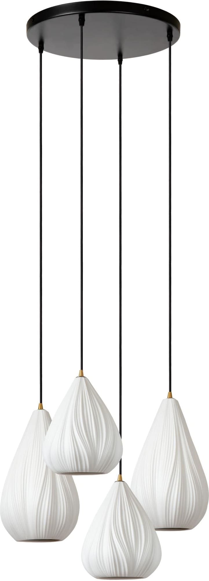 Cinzia Hanglamp Ø55,5 cm - Wit Lucide Hanglamp 13452/04/31