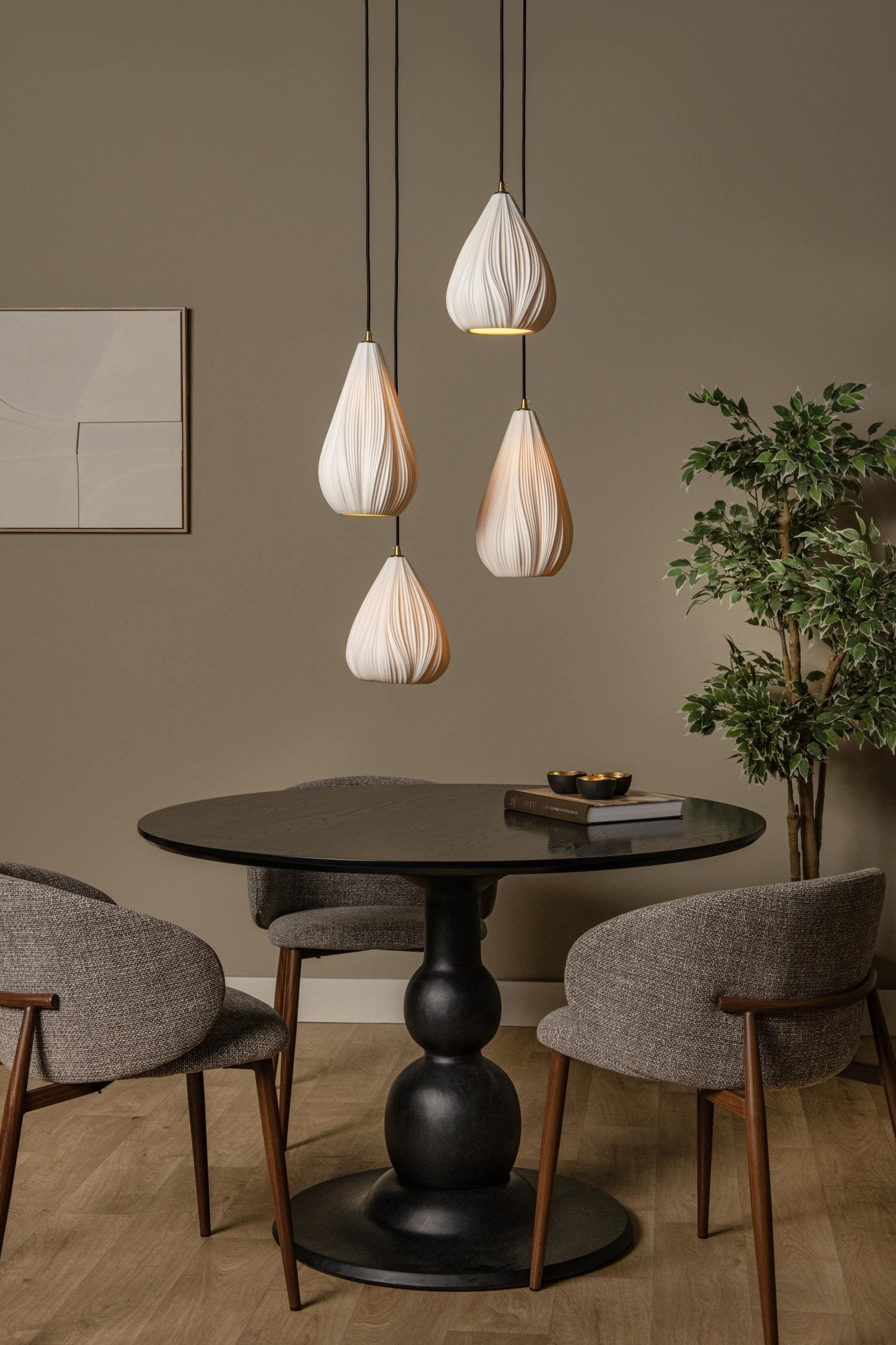 Cinzia Hanglamp Ø55,5 cm - Wit Lucide Hanglamp 13452/04/31