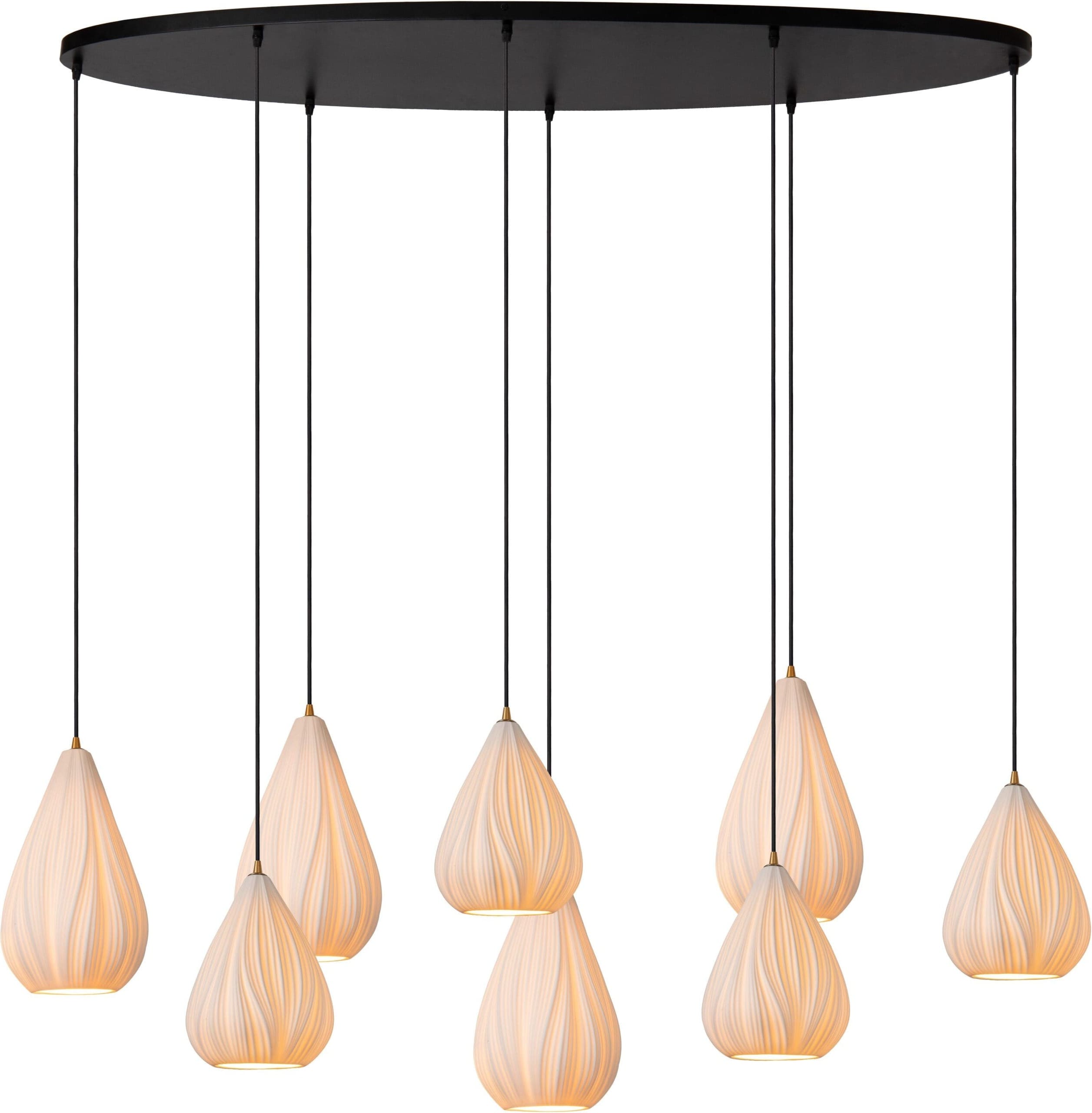 Cinzia Hanglamp - Wit Lucide Hanglamp 13452/08/31