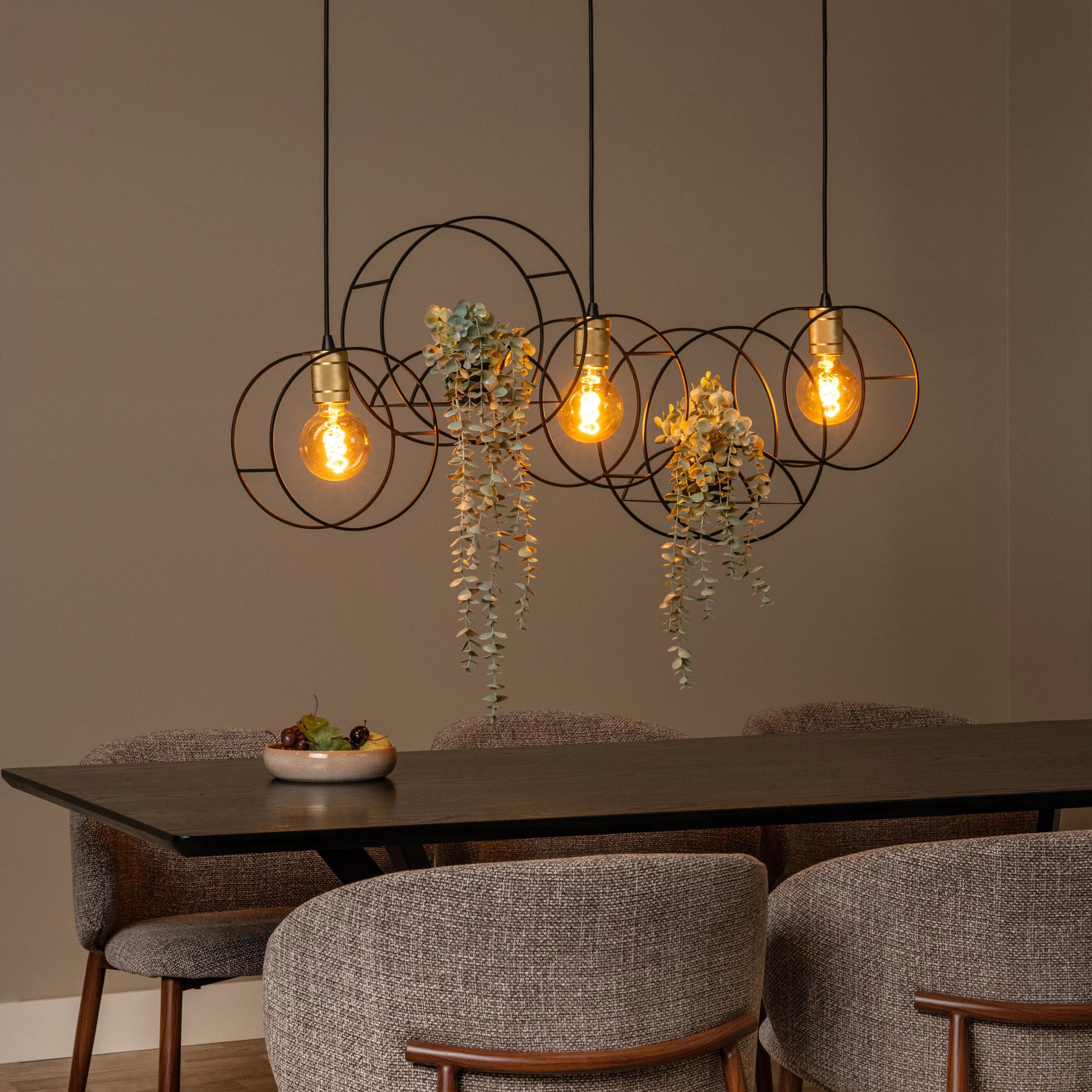 Circle Hanglamp - Zwart Lucide Hanglamp 21425/03/30