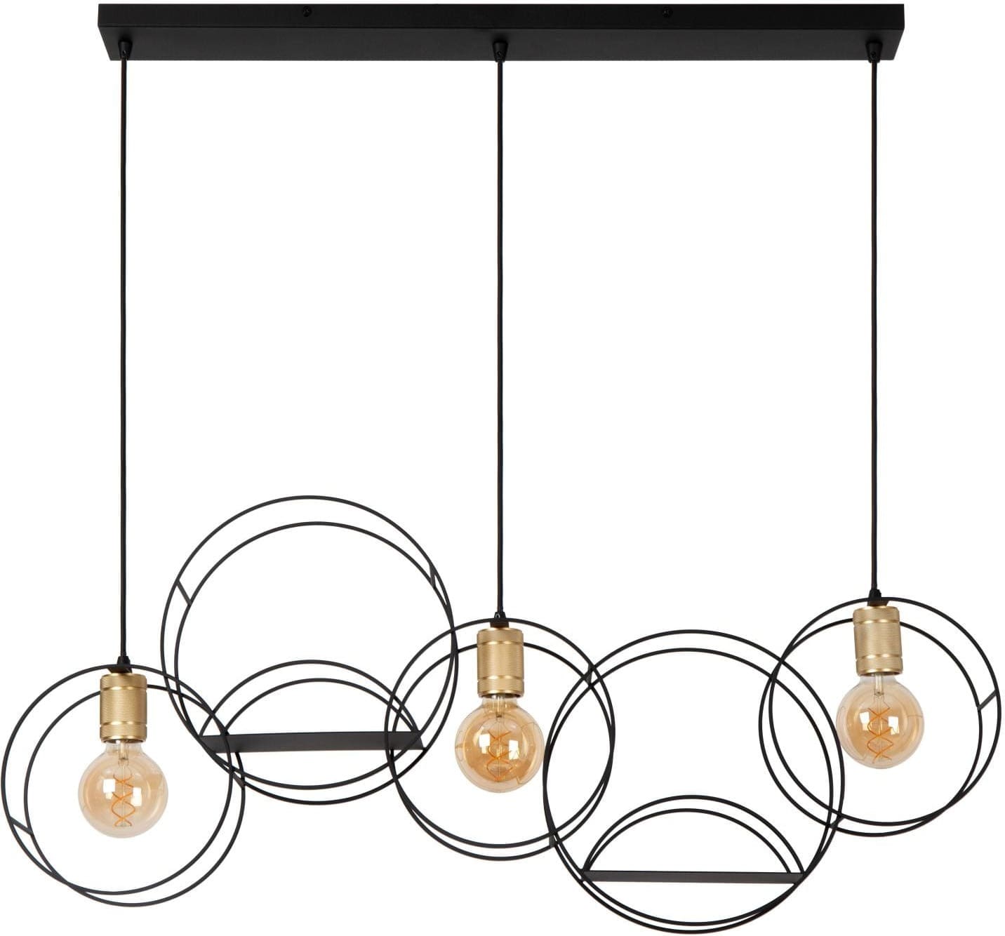 Circle Hanglamp - Zwart Lucide Hanglamp 21425/03/30