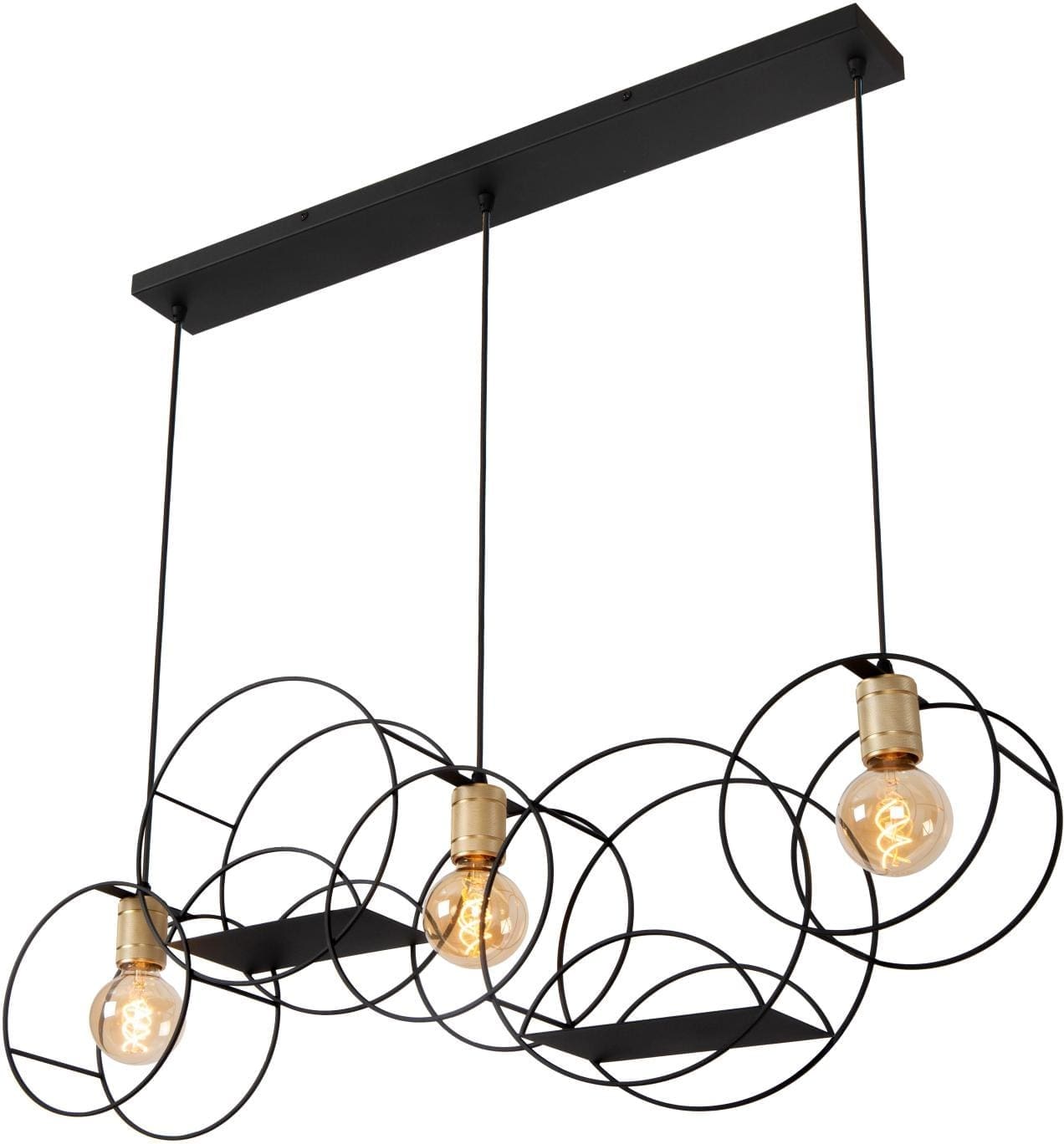 Circle Hanglamp - Zwart Lucide Hanglamp 21425/03/30