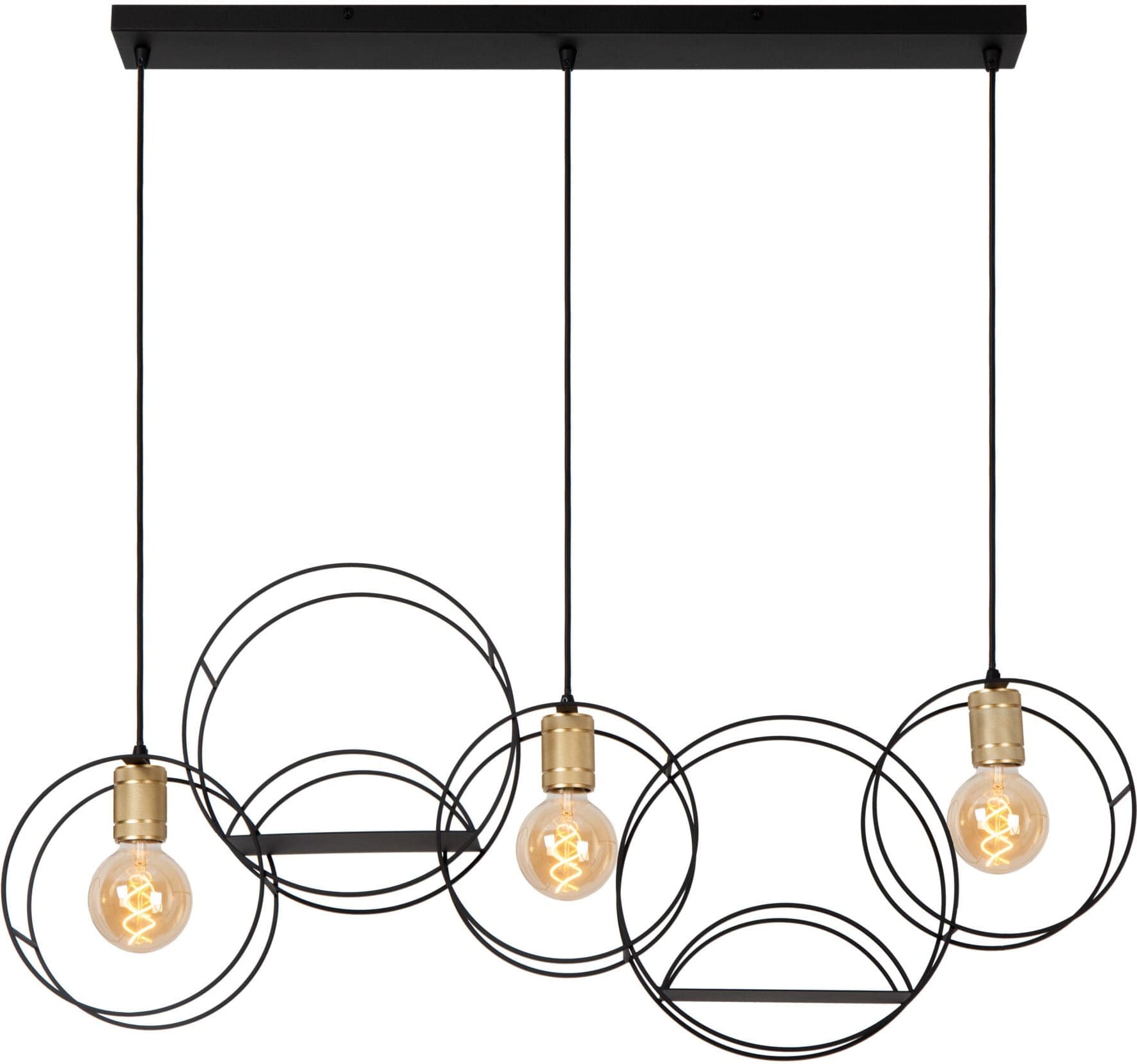 Circle Hanglamp - Zwart Lucide Hanglamp 21425/03/30