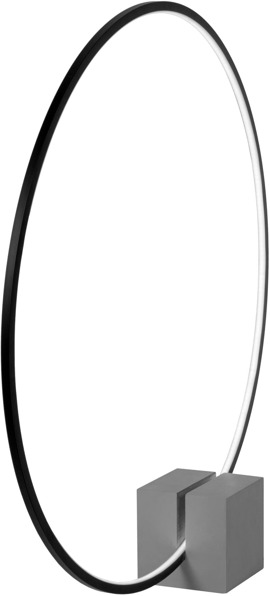 Cirkelis Tafellamp Ø83 cm Led Dimb. - Zwart Lucide Tafellamp 05555/24/30
