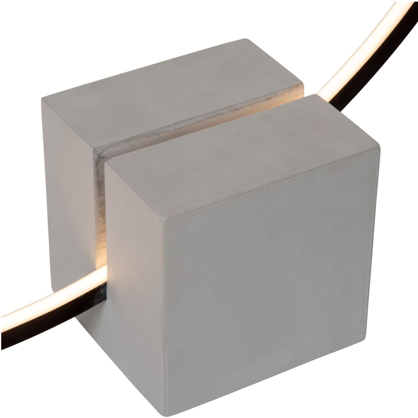 Cirkelis Tafellamp Ø83 cm Led Dimb. - Zwart Lucide Tafellamp 05555/24/30