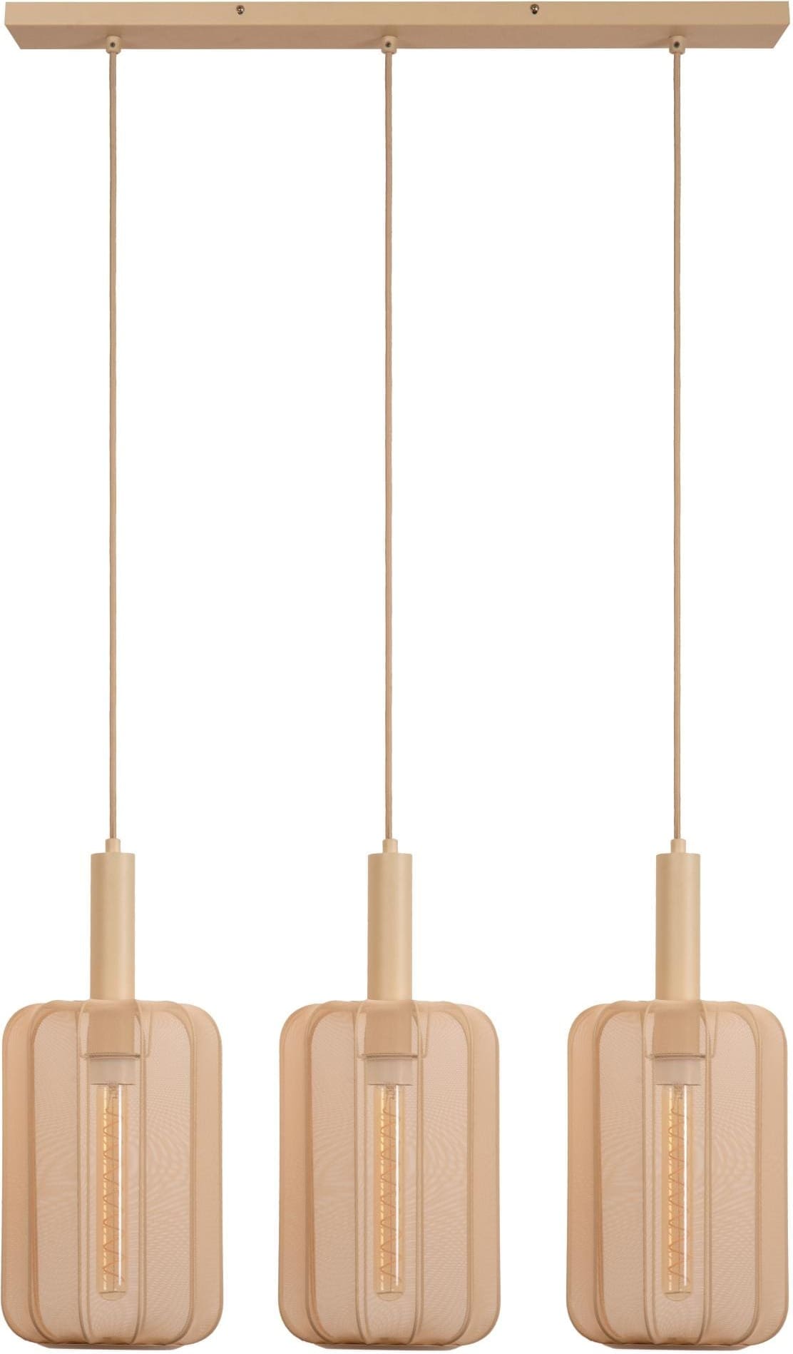 Corina Hanglamp - Beige Lucide Hanglamp 03447/03/38
