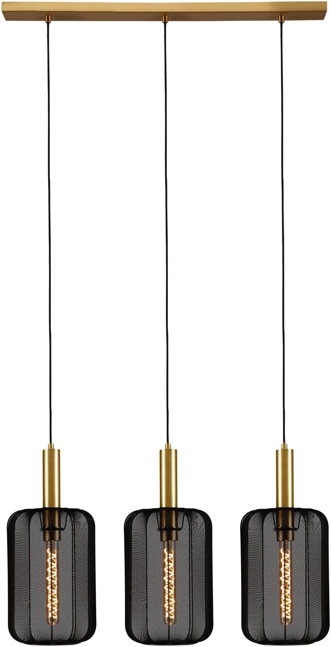 Corina Hanglamp - Zwart Lucide Hanglamp 03447/03/30