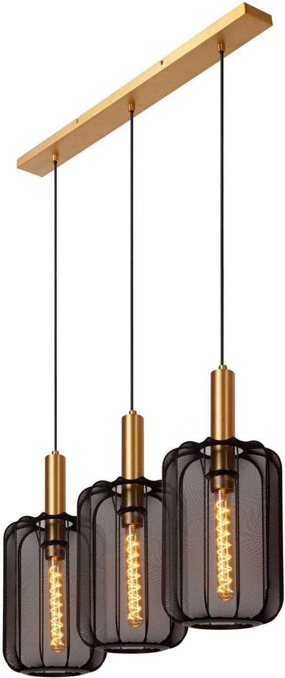 Corina Hanglamp - Zwart Lucide Hanglamp 03447/03/30