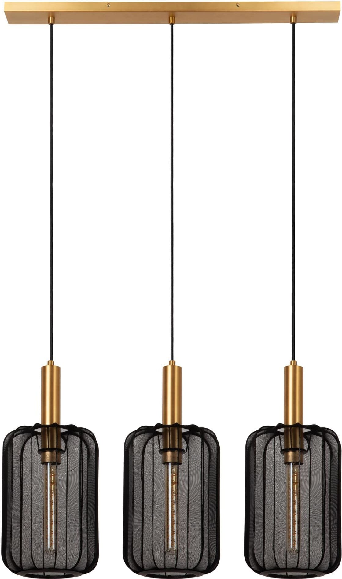 Corina Hanglamp - Zwart Lucide Hanglamp 03447/03/30