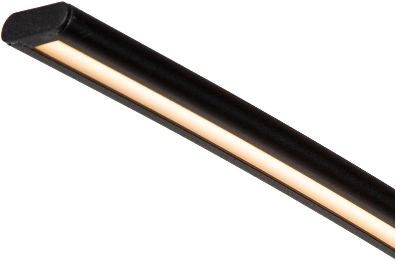 Curve Booglamp Led Dimb. - Zwart Lucide Vloerlamp 44700/11/30
