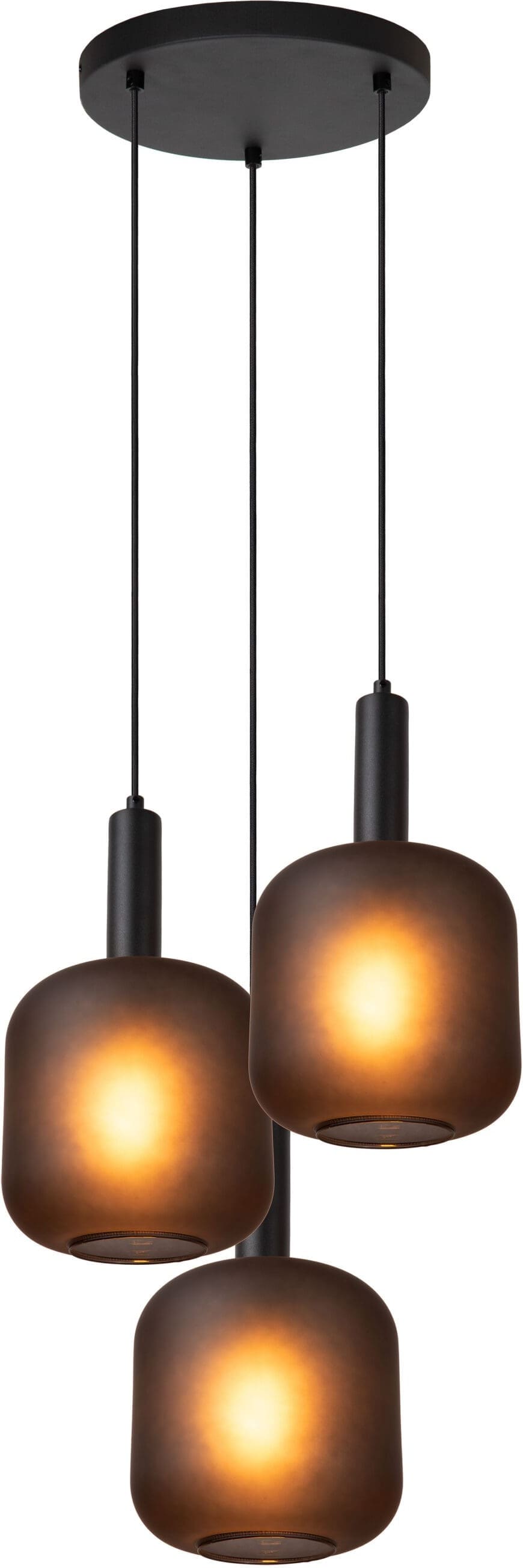 Eloise Hanglamp Ø40 cm - Zwart Lucide Hanglamp 45405/13/30