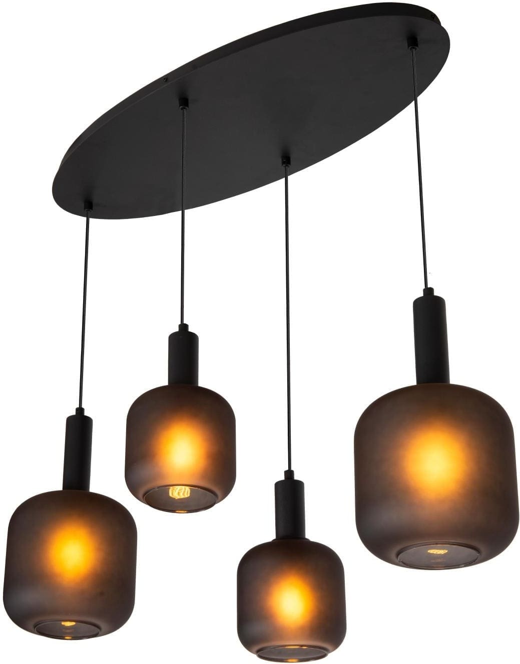 Eloise Hanglamp - Zwart Lucide Hanglamp 45405/04/30