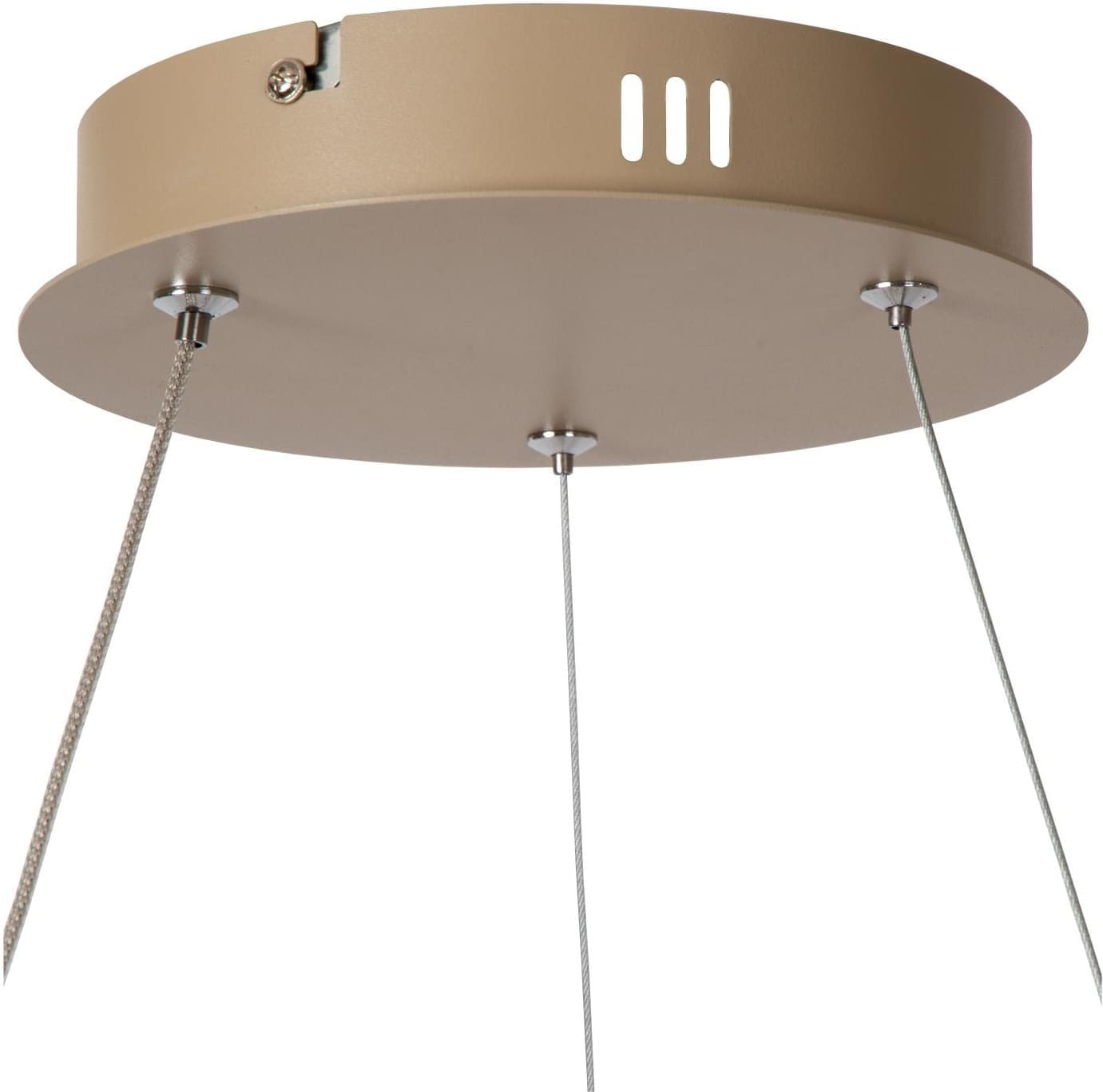 Espiral Hanglamp Led Dimb. Cct - Taupe | Essential Lucide Hanglamp 78403/40/41