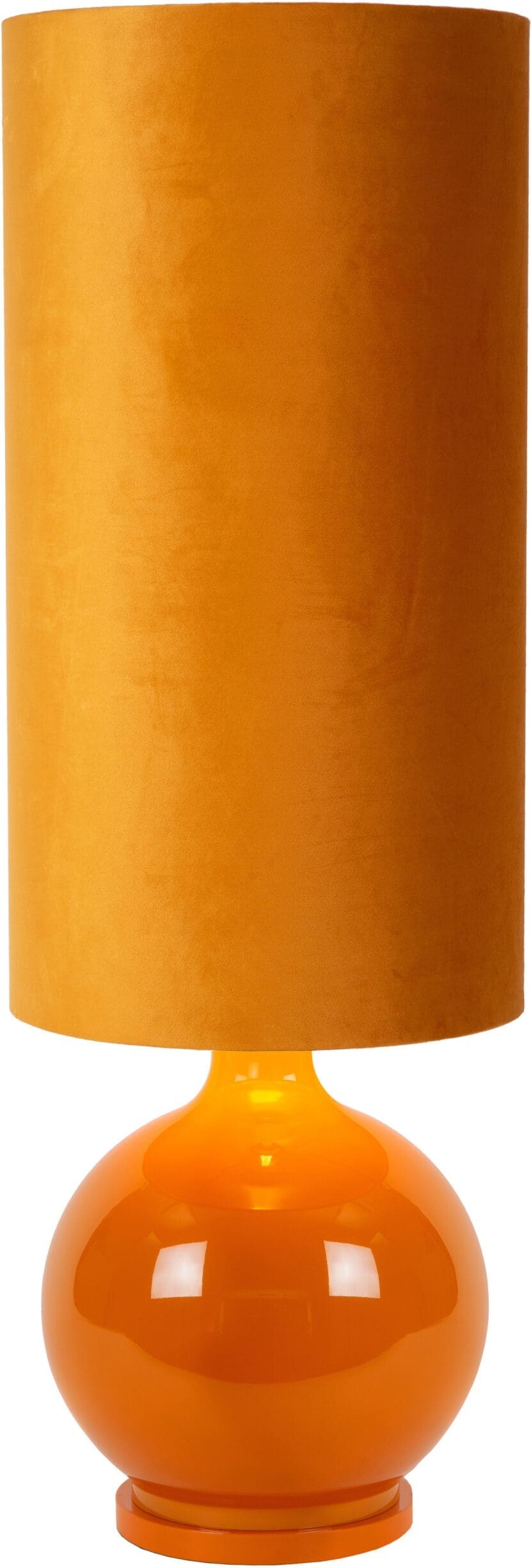 Esterad Vloerlamp Ø34 cm - Okergeel Lucide Vloerlamp 10719/81/44