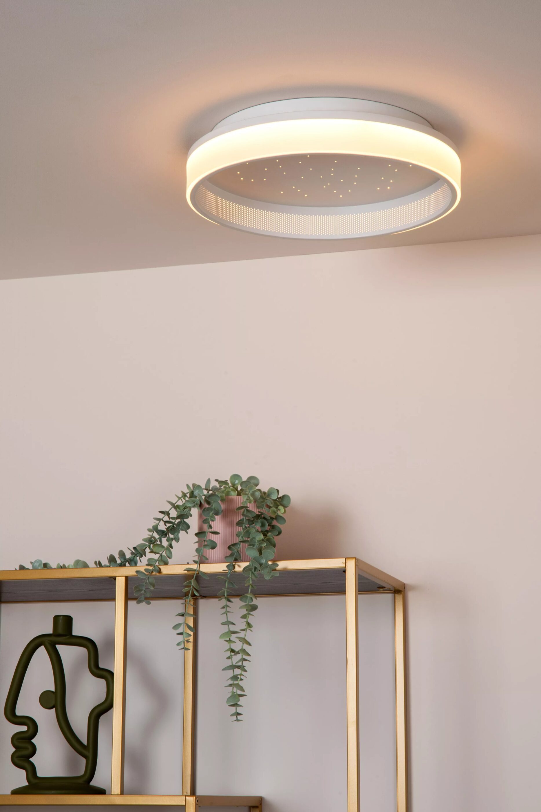 Estreja Plafonnière Ø40 cm Led 3 Stepdim Cct - Wit Lucide Plafondlamp 71102/40/31