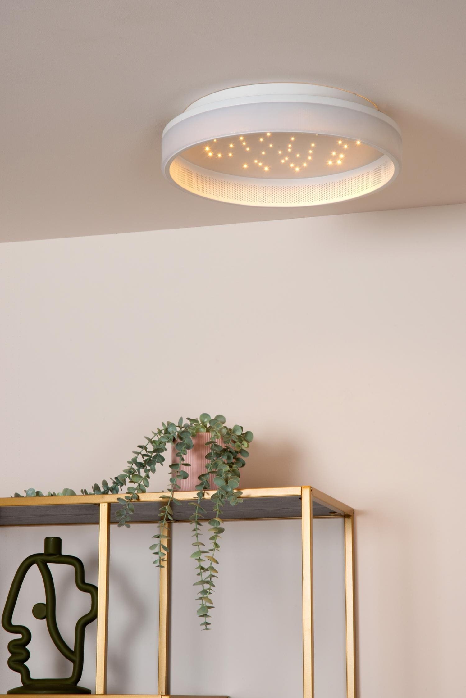 Estreja Plafonnière Ø40 cm Led 3 Stepdim Cct - Wit Lucide Plafondlamp 71102/40/31