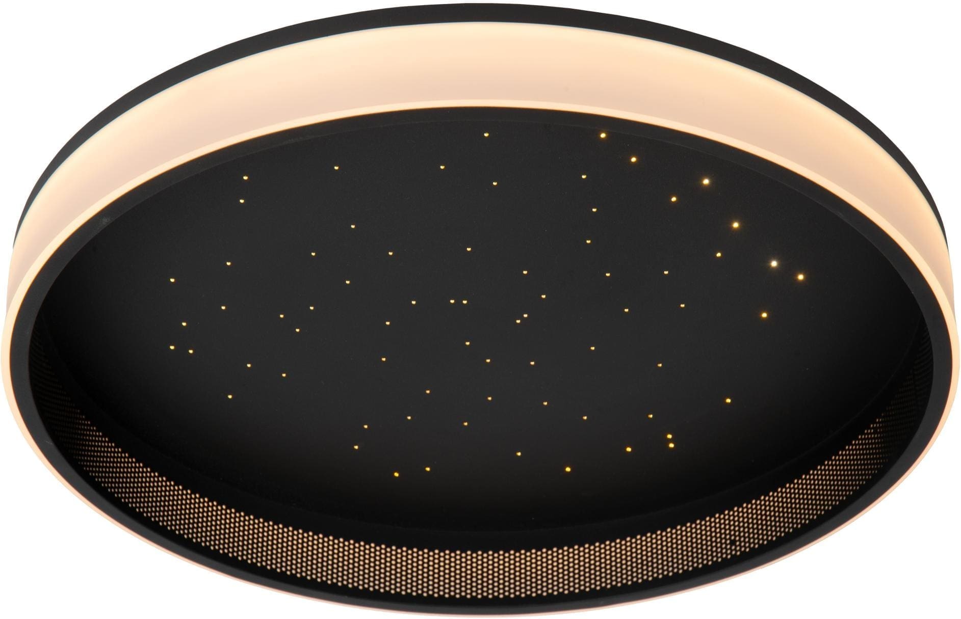 Estreja Plafonnière Ø40 cm Led 3 Stepdim Cct - Zwart Lucide Plafondlamp 71102/40/30