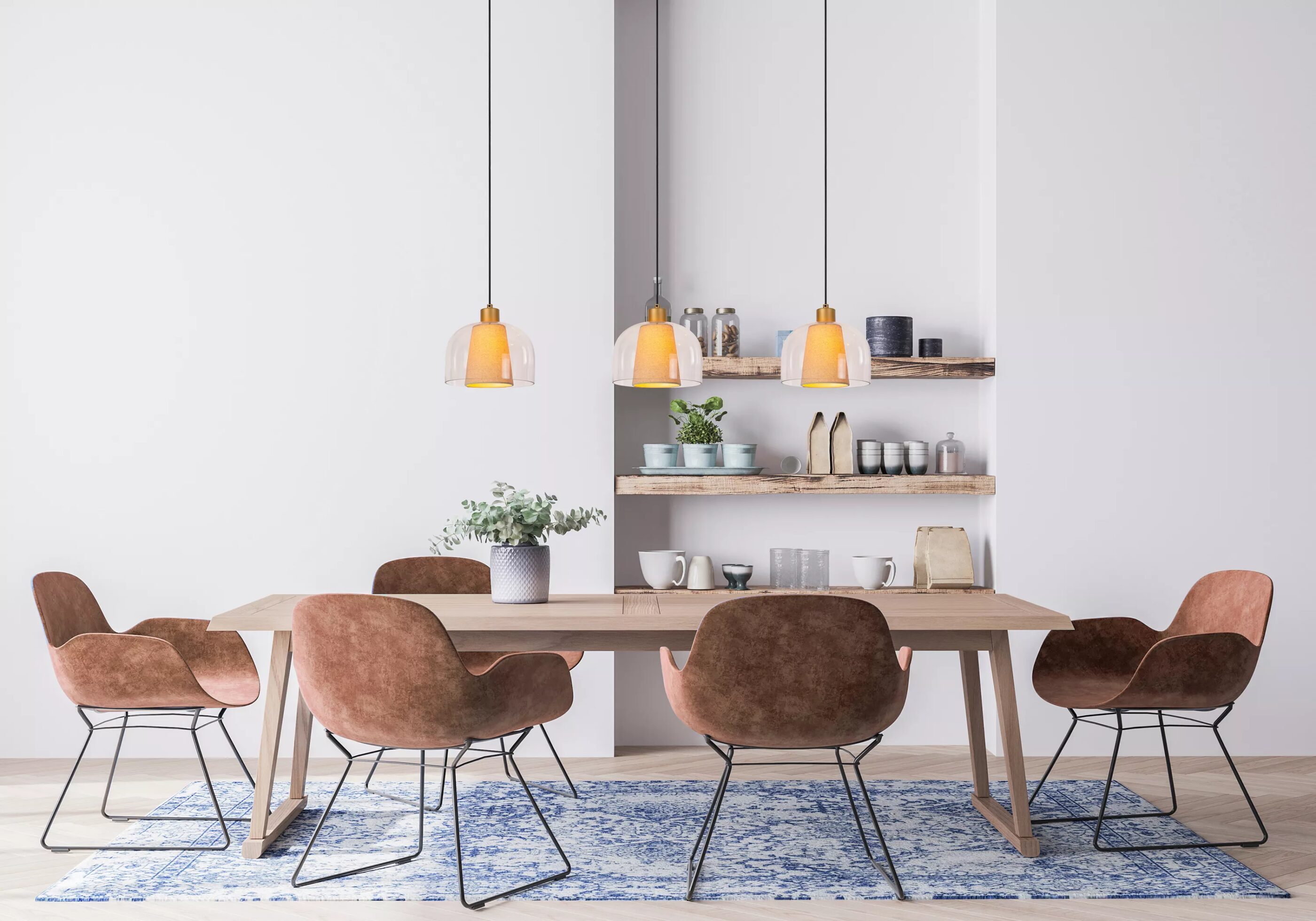 GUnhild Hanglamp - Transparant Lucide Hanglamp 30460/03/60