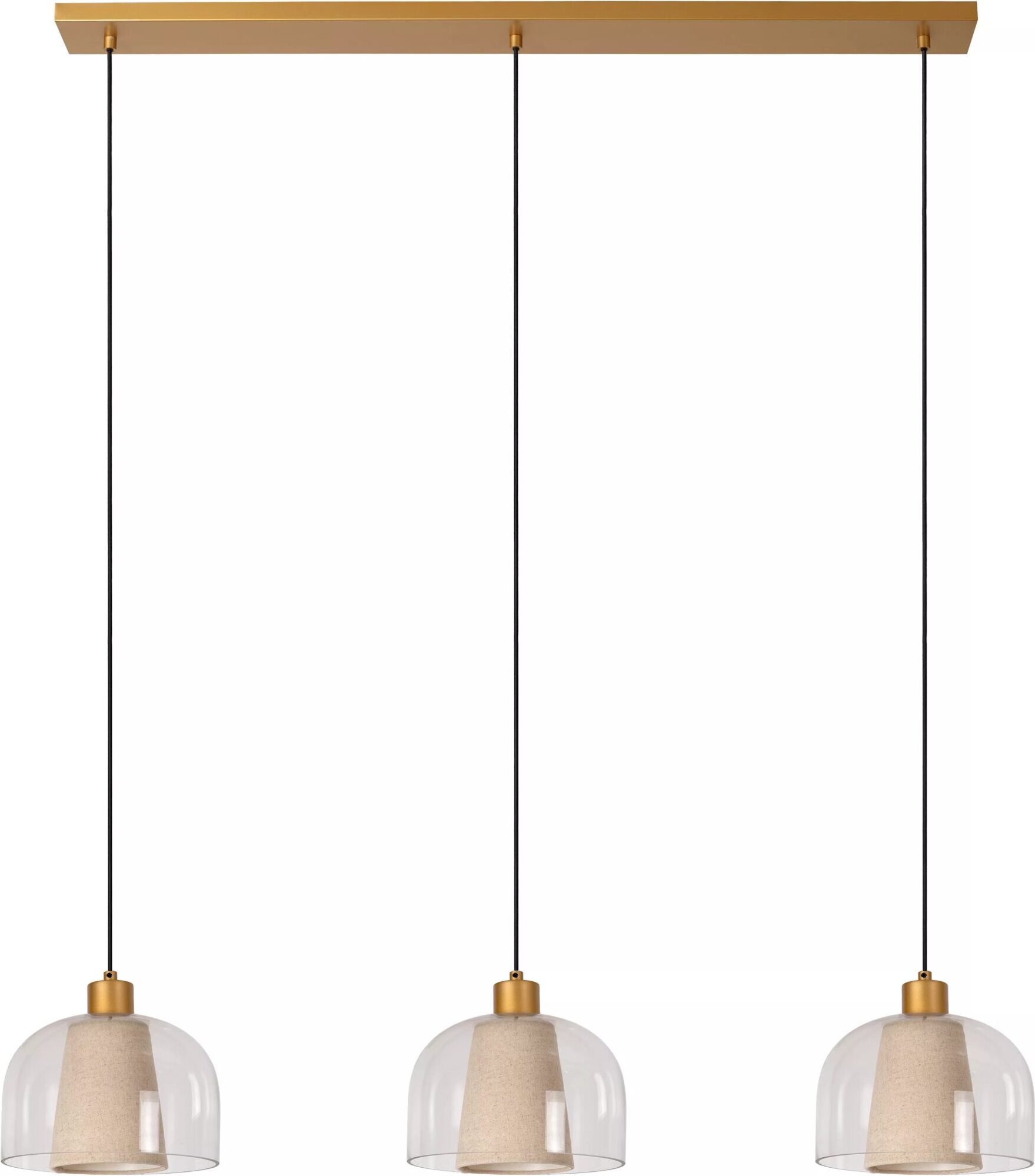 GUnhild Hanglamp - Transparant Lucide Hanglamp 30460/03/60