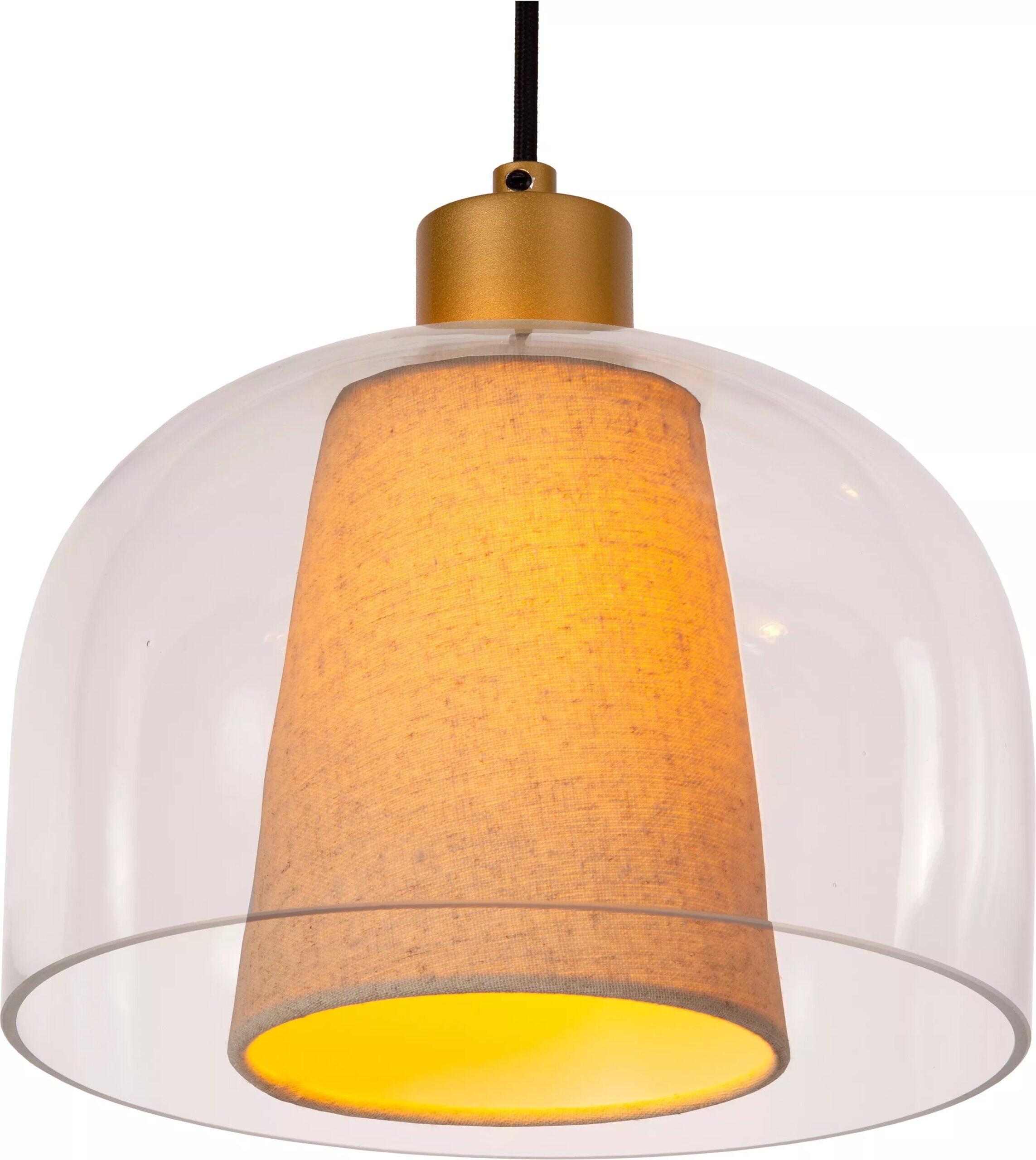 GUnhild Hanglamp - Transparant Lucide Hanglamp 30460/03/60