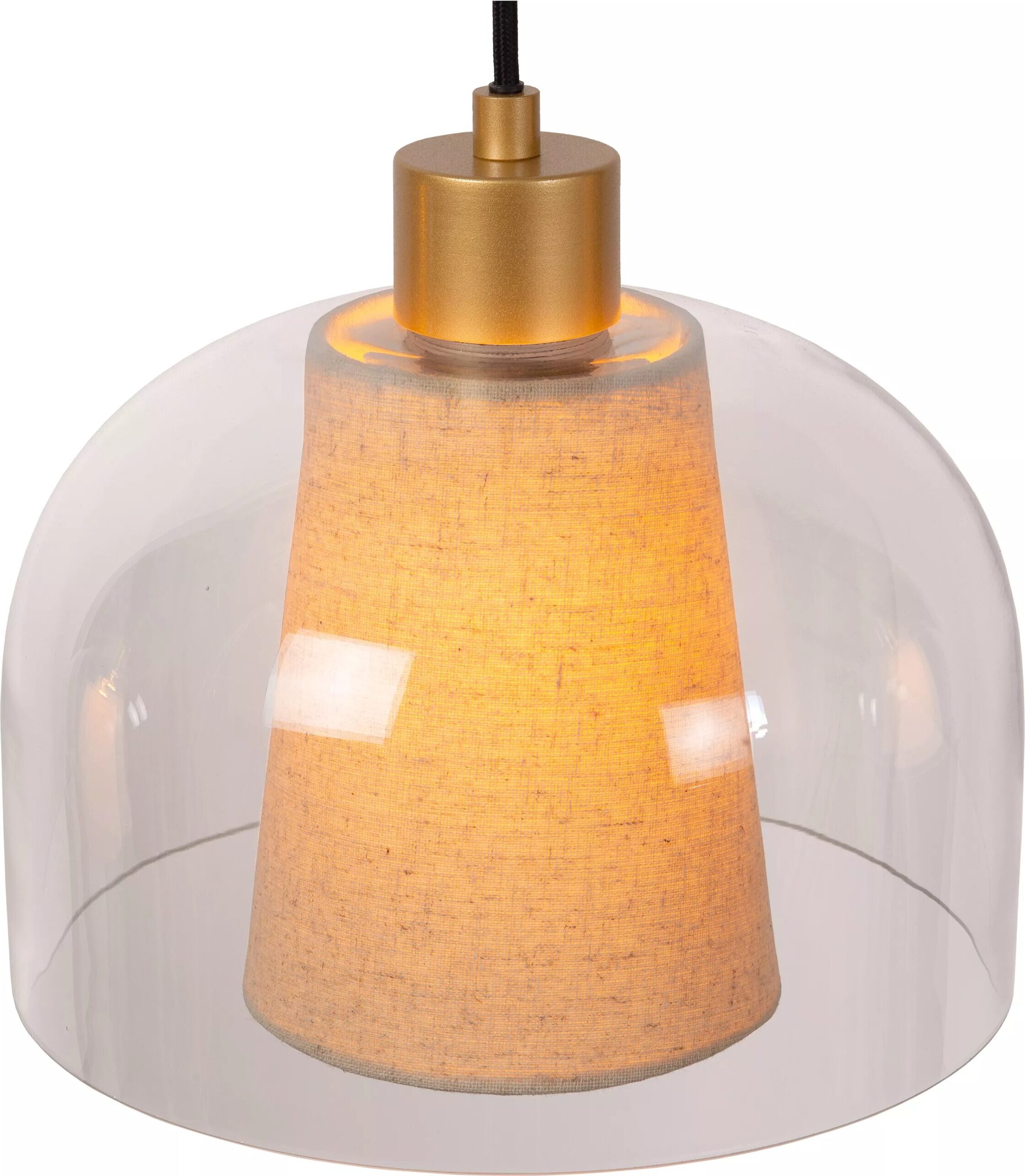 GUnhild Hanglamp - Transparant Lucide Hanglamp 30460/03/60