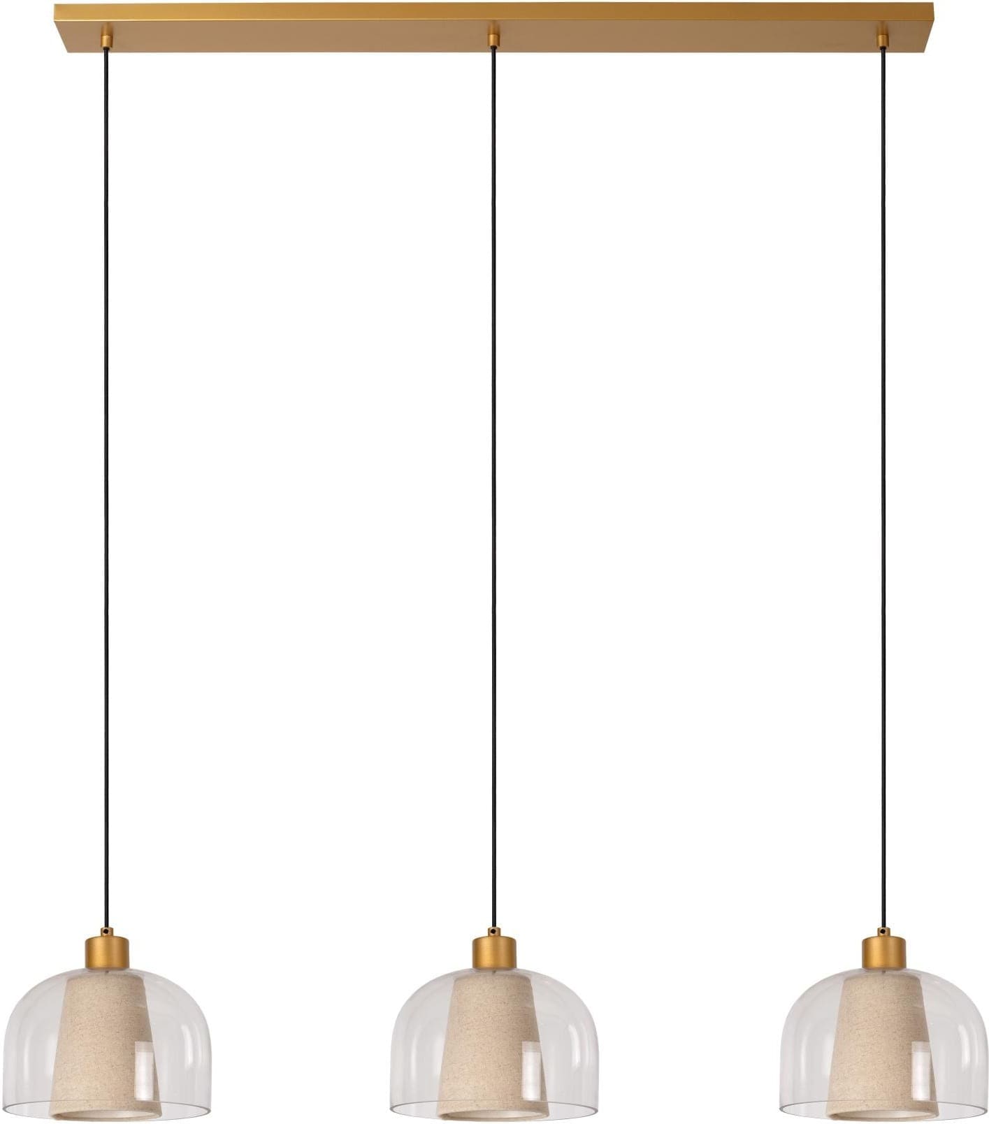 GUnhild Hanglamp - Transparant Lucide Hanglamp 30460/03/60