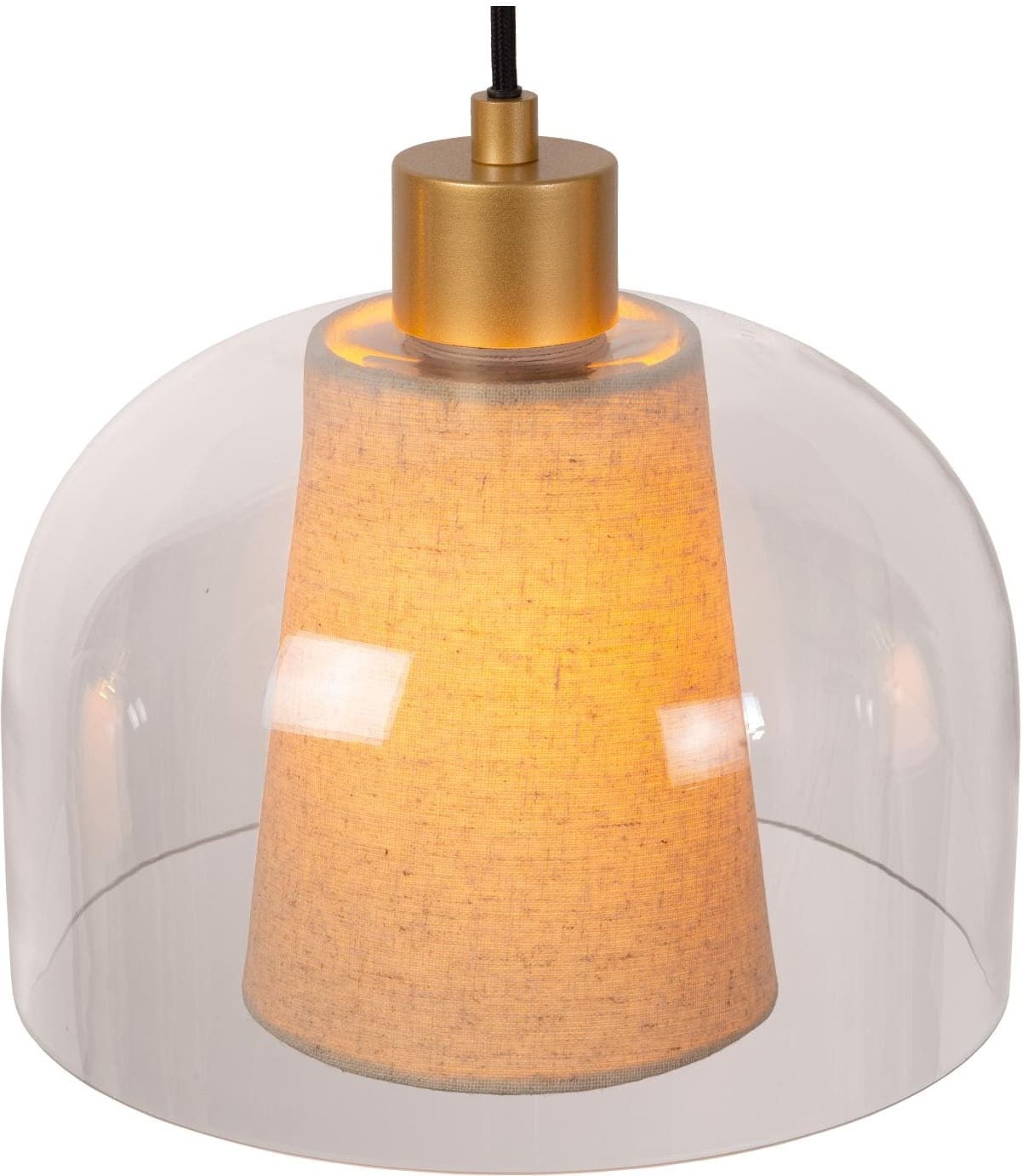 GUnhild Hanglamp - Transparant Lucide Hanglamp 30460/03/60
