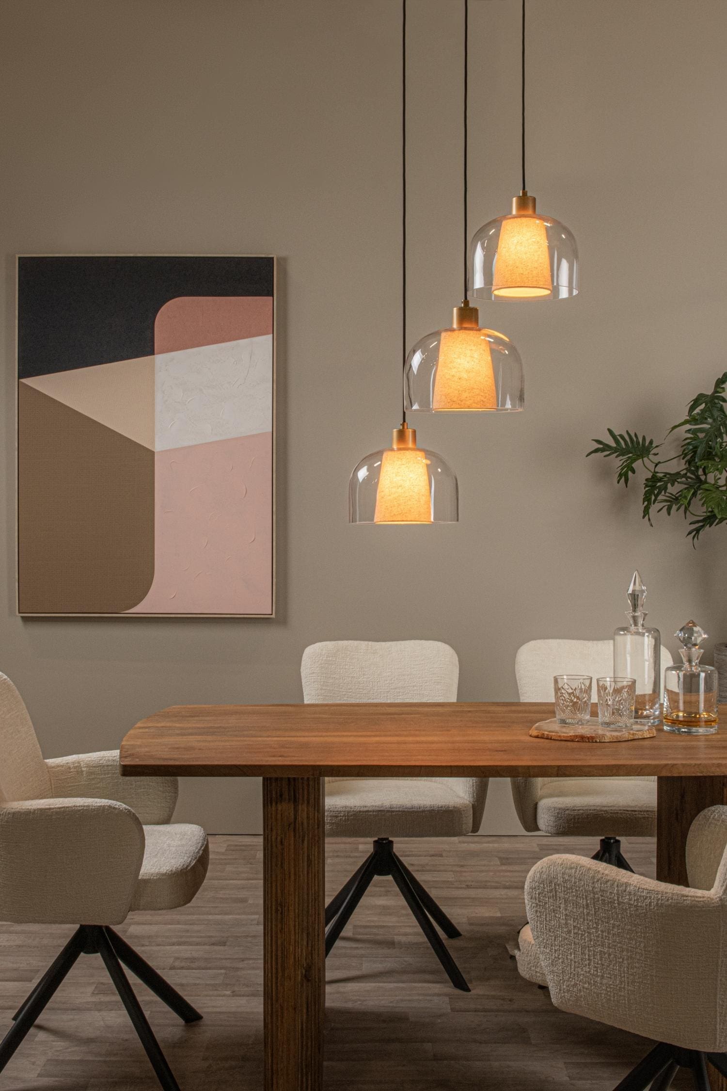 GUnhild Hanglamp - Transparant Lucide Hanglamp 30460/13/60