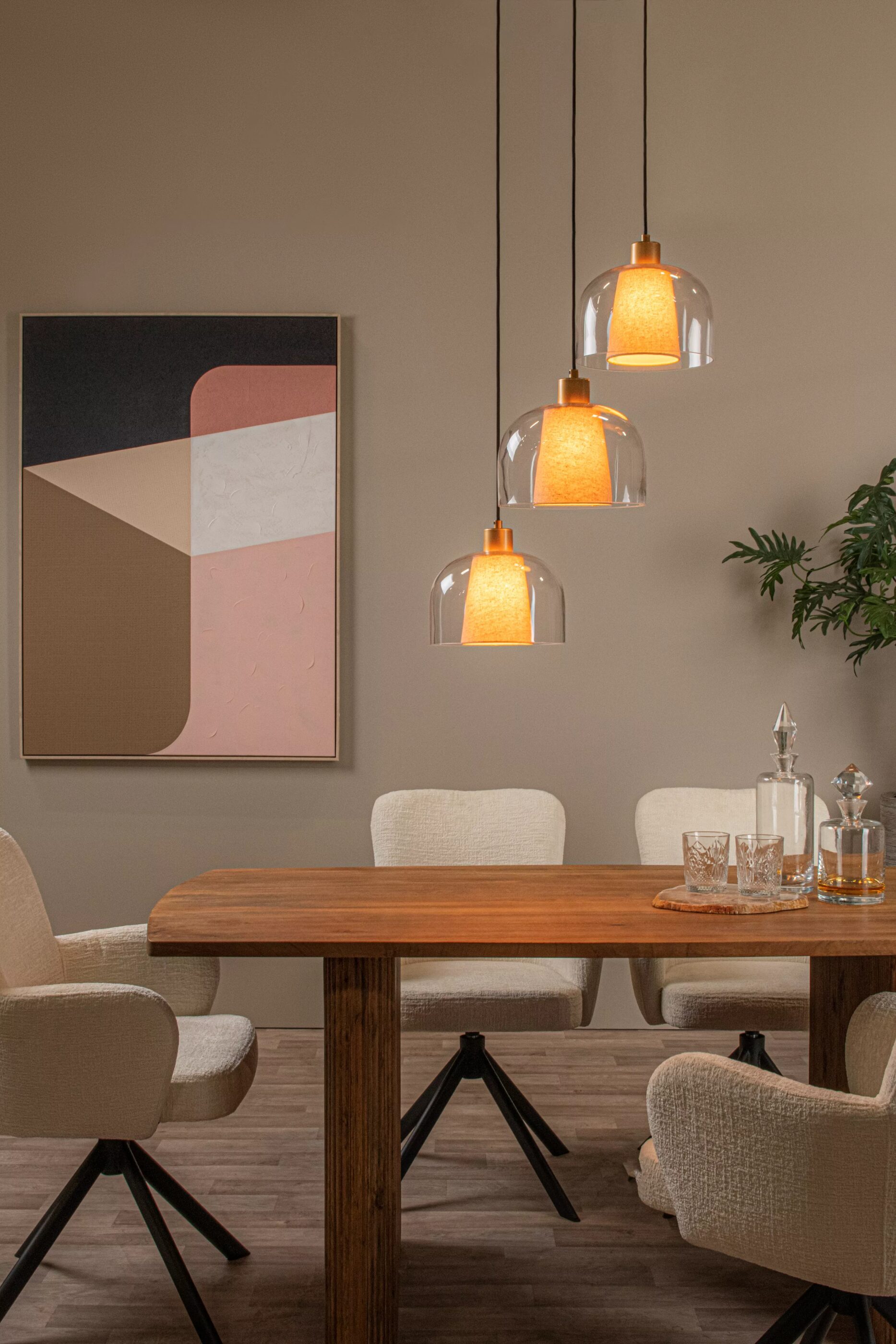 GUnhild Hanglamp - Transparant Lucide Hanglamp 30460/13/60