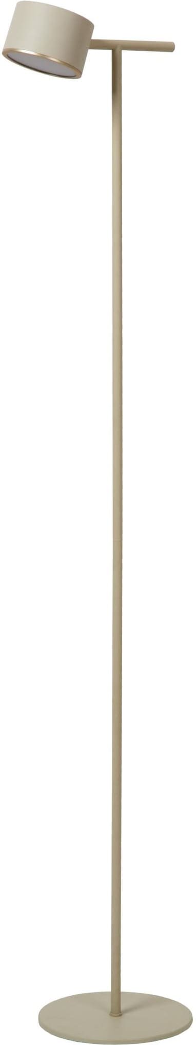 Gian Vloerlamp Led Dimb. - Taupe Lucide Vloerlamp 44717/08/41