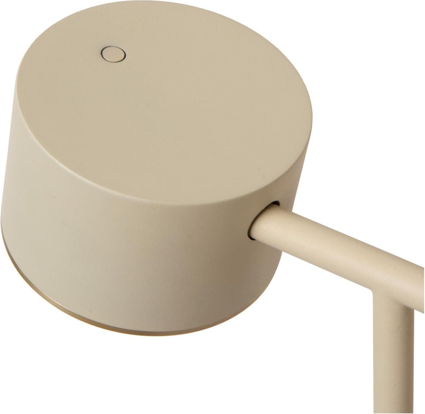 Gian Vloerlamp Led Dimb. - Taupe Lucide Vloerlamp 44717/08/41