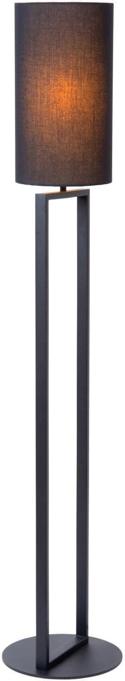 Herman Vloerlamp Ø26 cm - Zwart Lucide Vloerlamp 30762/81/30