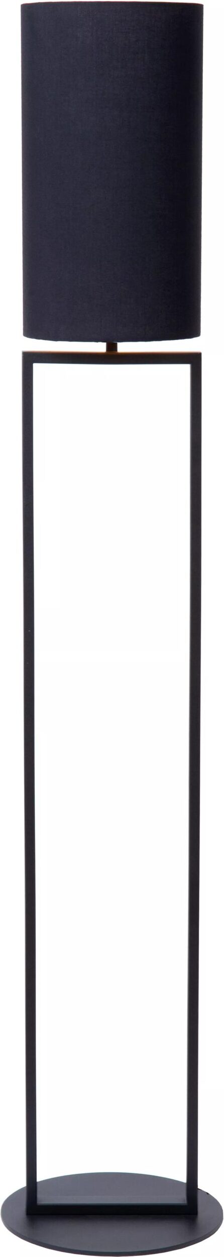 Herman Vloerlamp Ø26 cm - Zwart Lucide Vloerlamp 30762/81/30