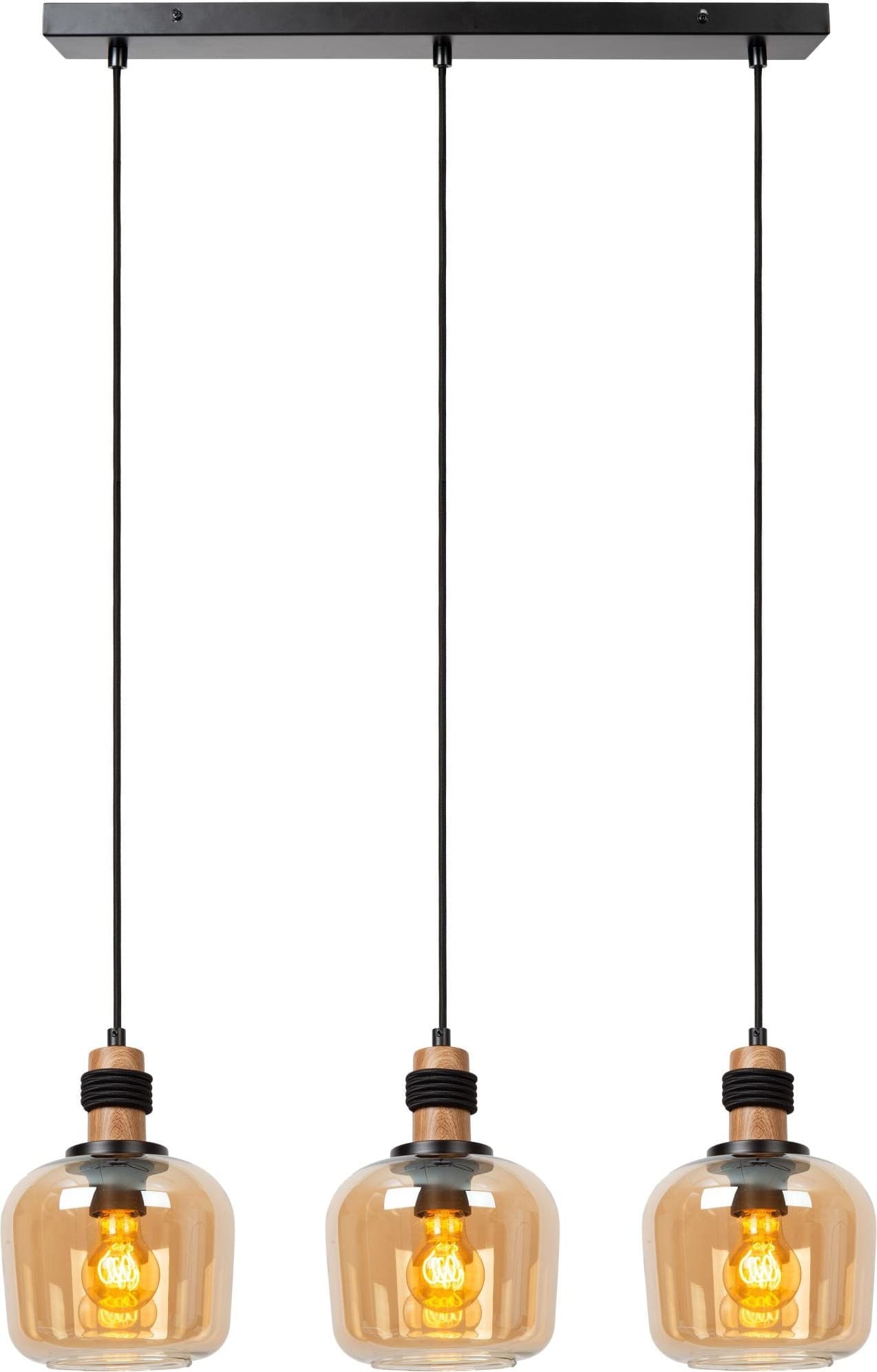 Ilona Hanglamp - Amber Lucide Hanglamp 45408/03/62