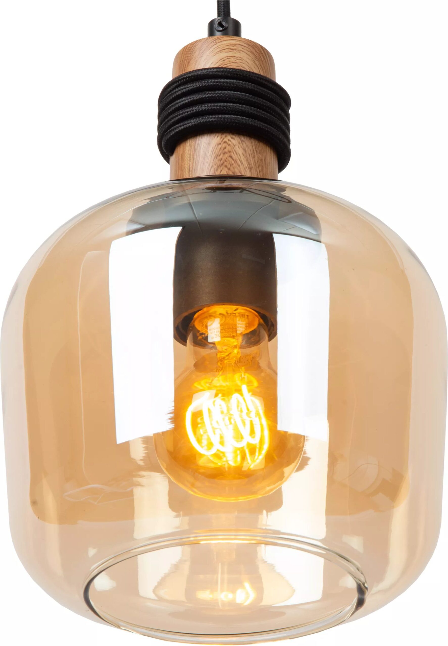 Ilona Hanglamp - Amber Lucide Hanglamp 45408/03/62