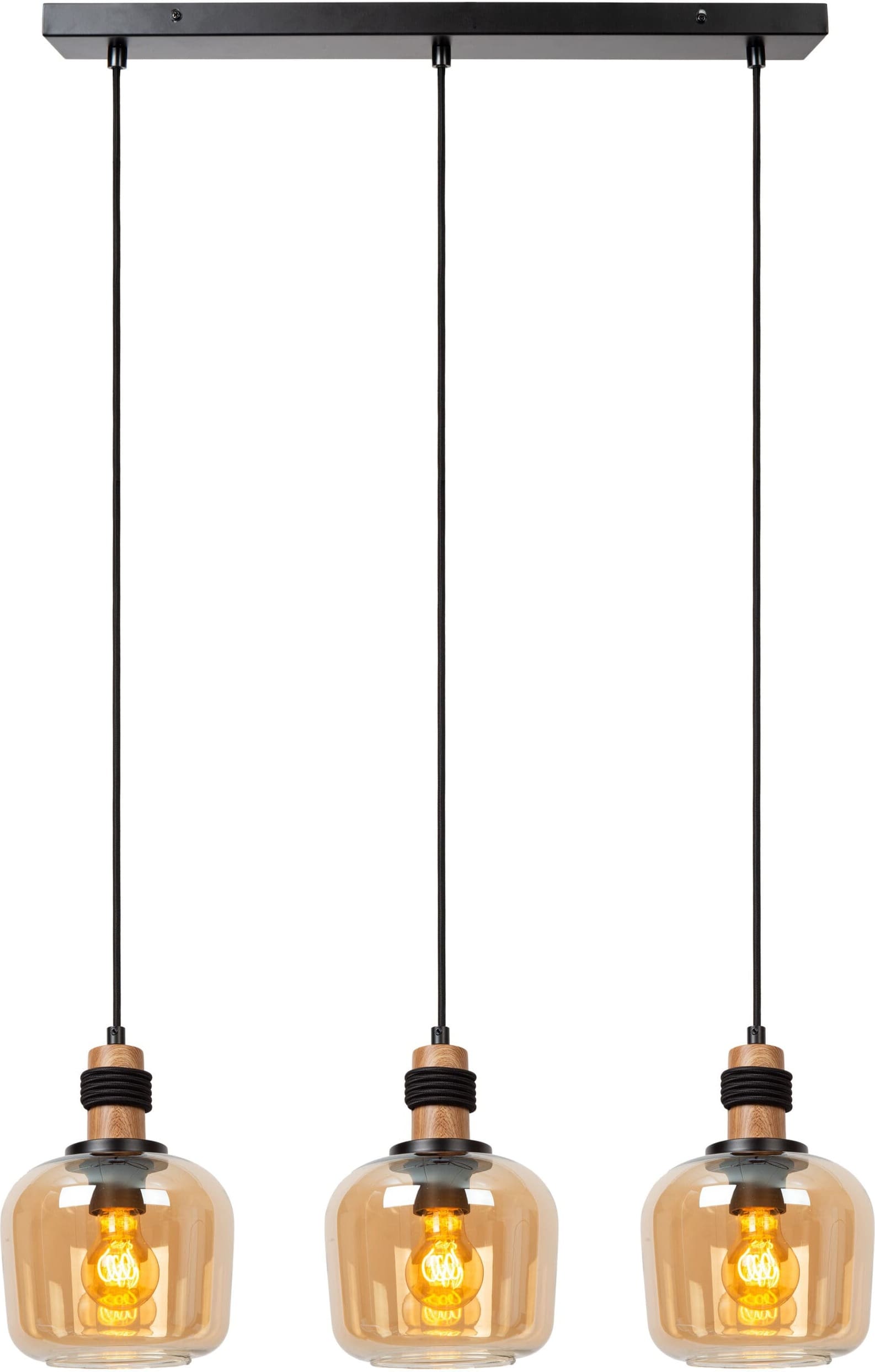 Ilona Hanglamp - Amber Lucide Hanglamp 45408/03/62
