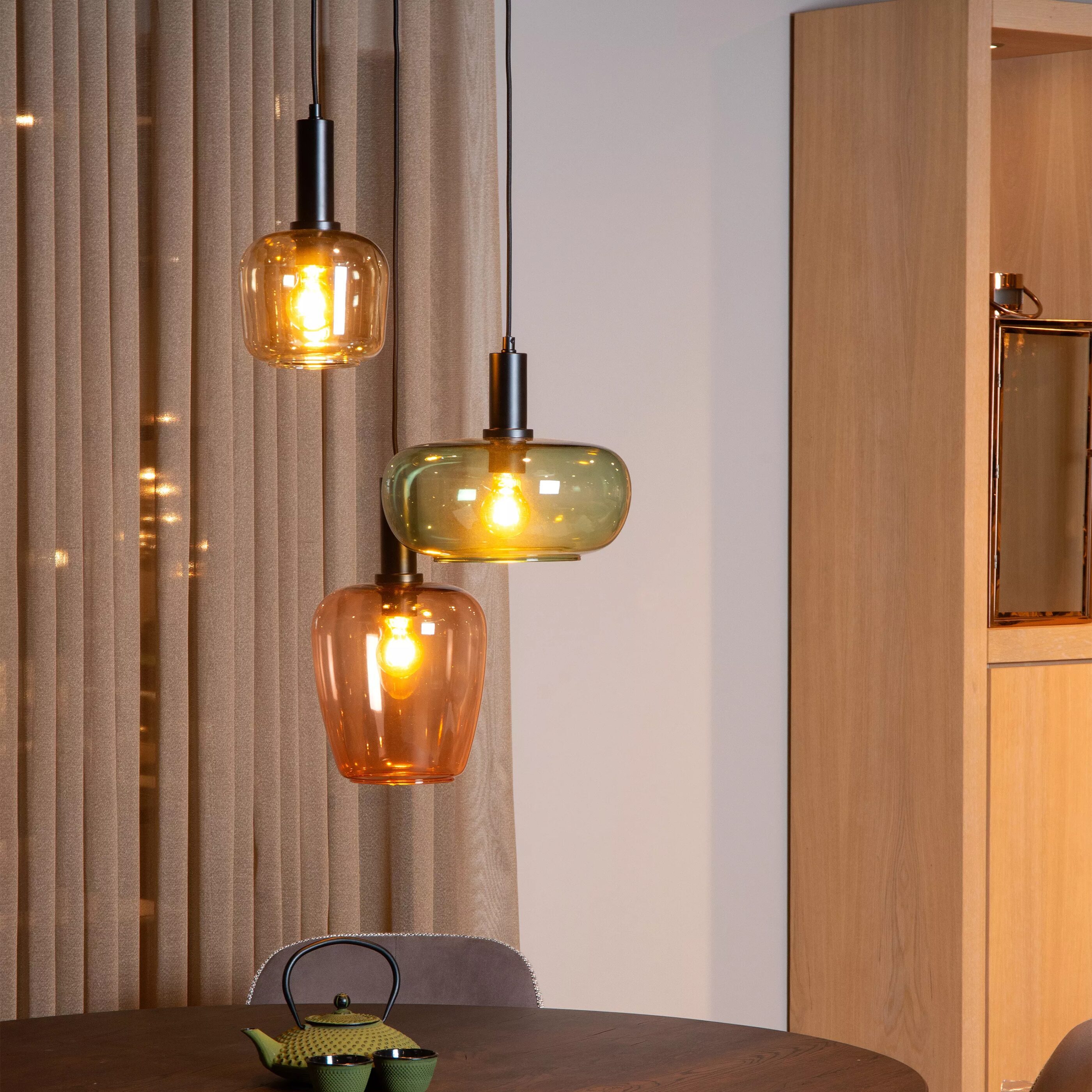 Ilona Hanglamp - Zwart Lucide Hanglamp 45408/13/99