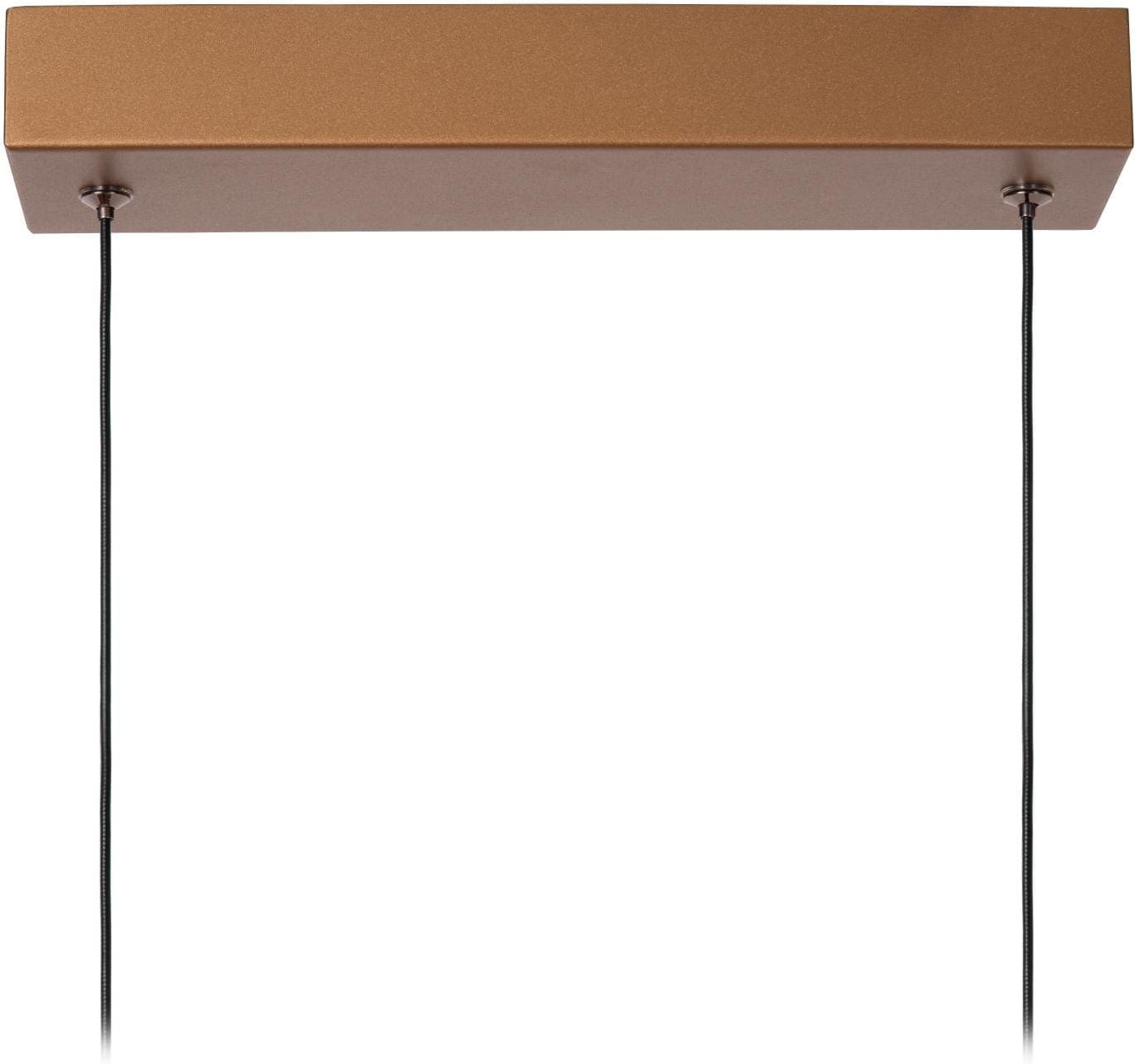 Janderin Hanglamp Led Dimb. Cct 2x16,5w 2200k/3300k - Champagne Kleur | Vibes Lucide Hanglamp 24405/34/05