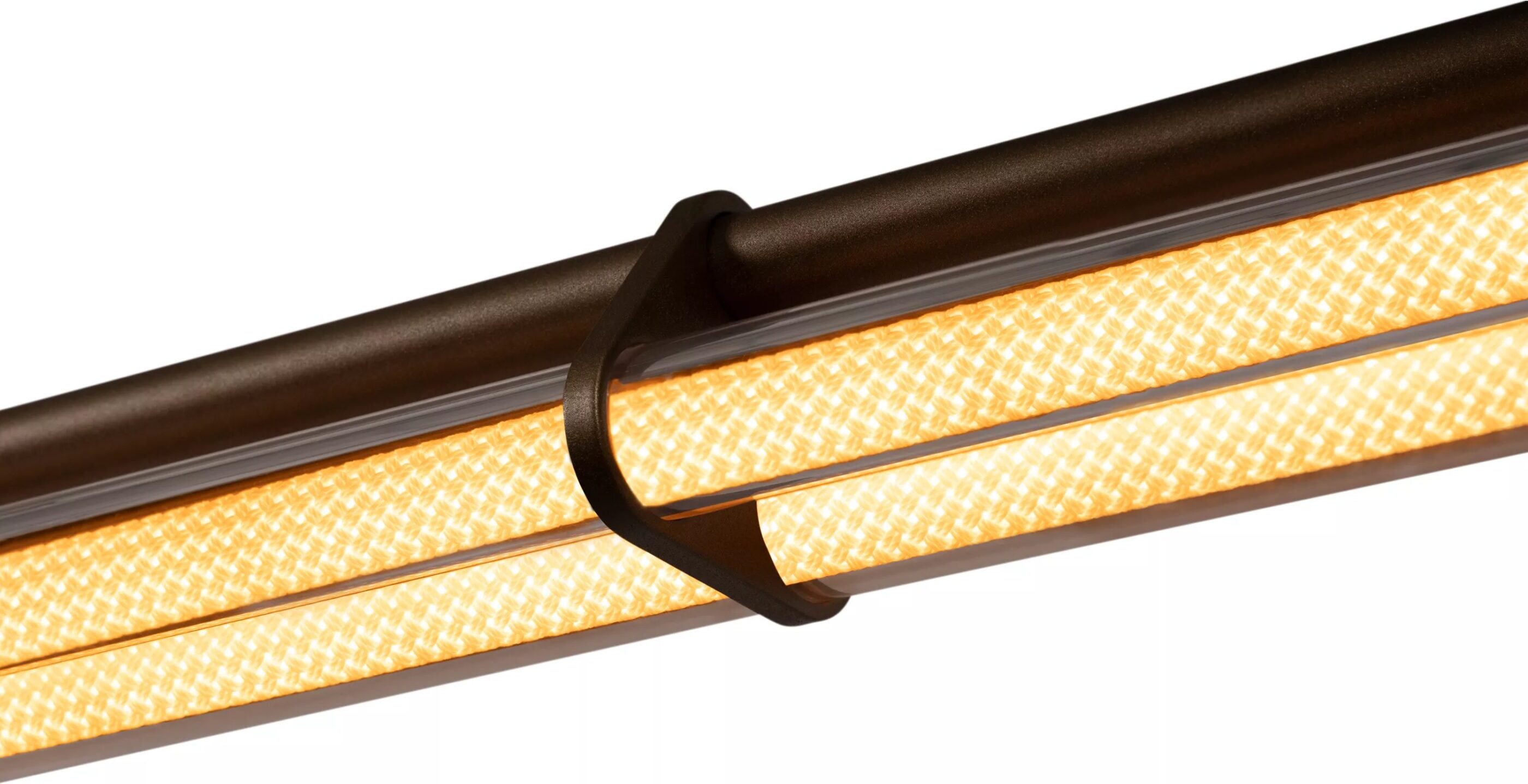 Janderin Hanglamp Led Dimb. Cct 2x16,5w 2200k/3300k - Champagne Kleur | Vibes Lucide Hanglamp 24405/34/05