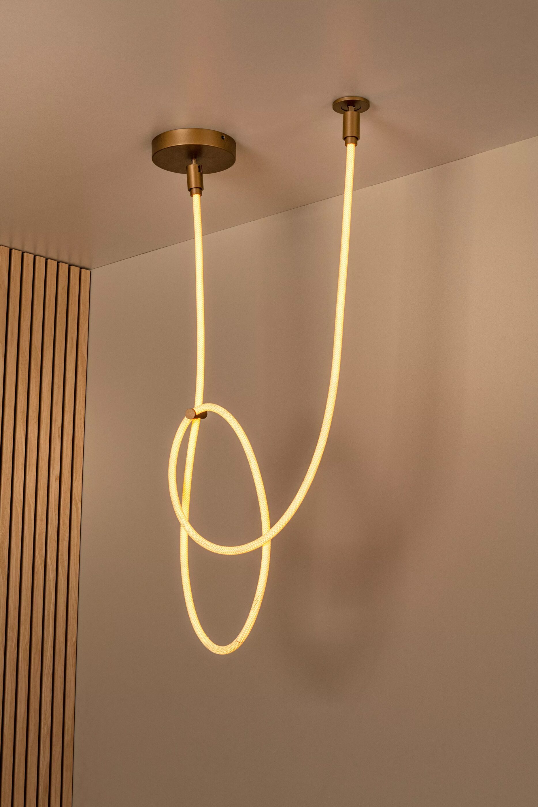 Janderin Plafonnière Led Dimb. Cct - Champagne Kleur | Vibes Lucide Plafondlamp 24105/36/05