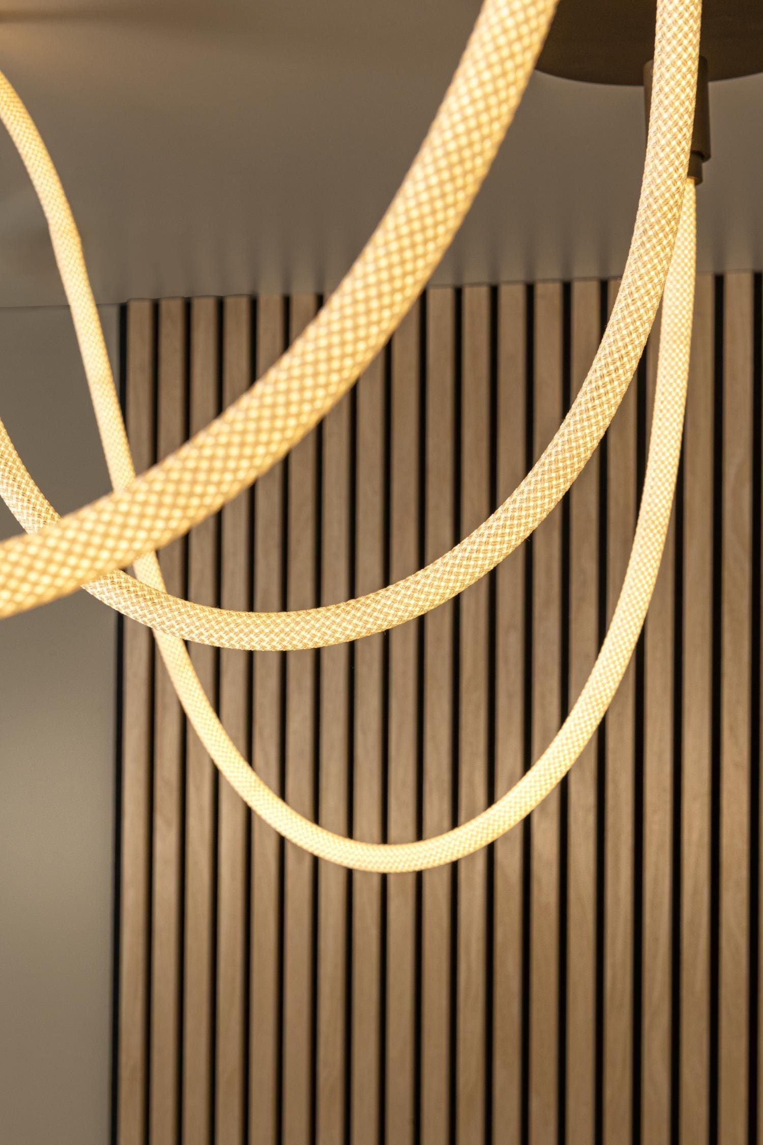 Janderin Plafonnière Led Dimb. Cct - Champagne Kleur | Vibes Lucide Plafondlamp 24105/36/05