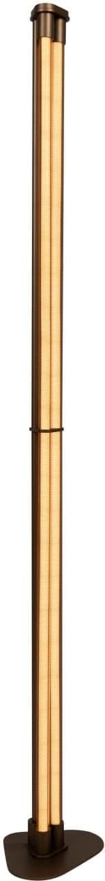 Janderin Vloerlamp Led Dimb. Cct 2x17w 2200k/3300k - Champagne Kleur | Vibes Lucide Vloerlamp 24705/34/05