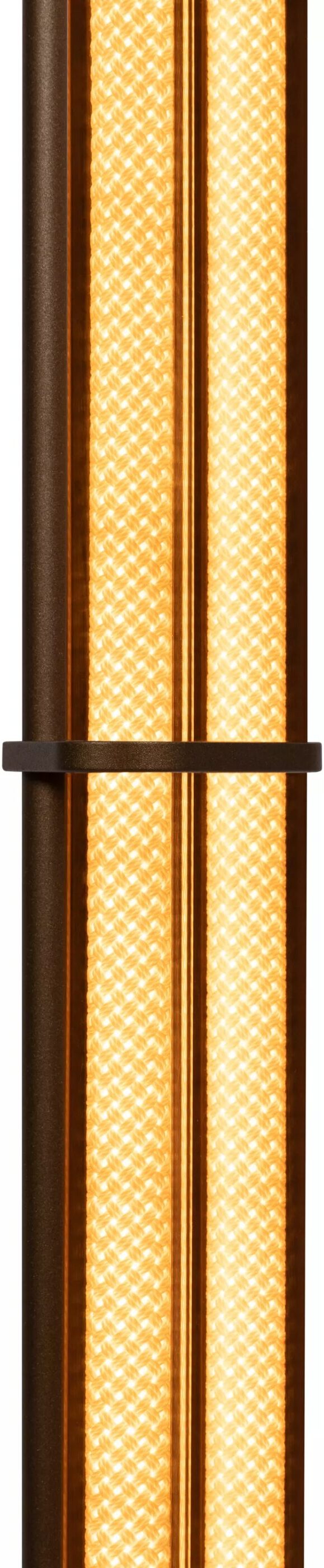 Janderin Vloerlamp Led Dimb. Cct 2x17w 2200k/3300k - Champagne Kleur | Vibes Lucide Vloerlamp 24705/34/05