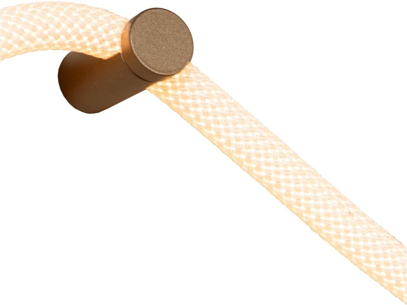 Janderin Wandlamp Led Dimb. Cct 1x48w 2200k/3300k - Champagne Kleur | Vibes Lucide Wandlamp 24205/54/05