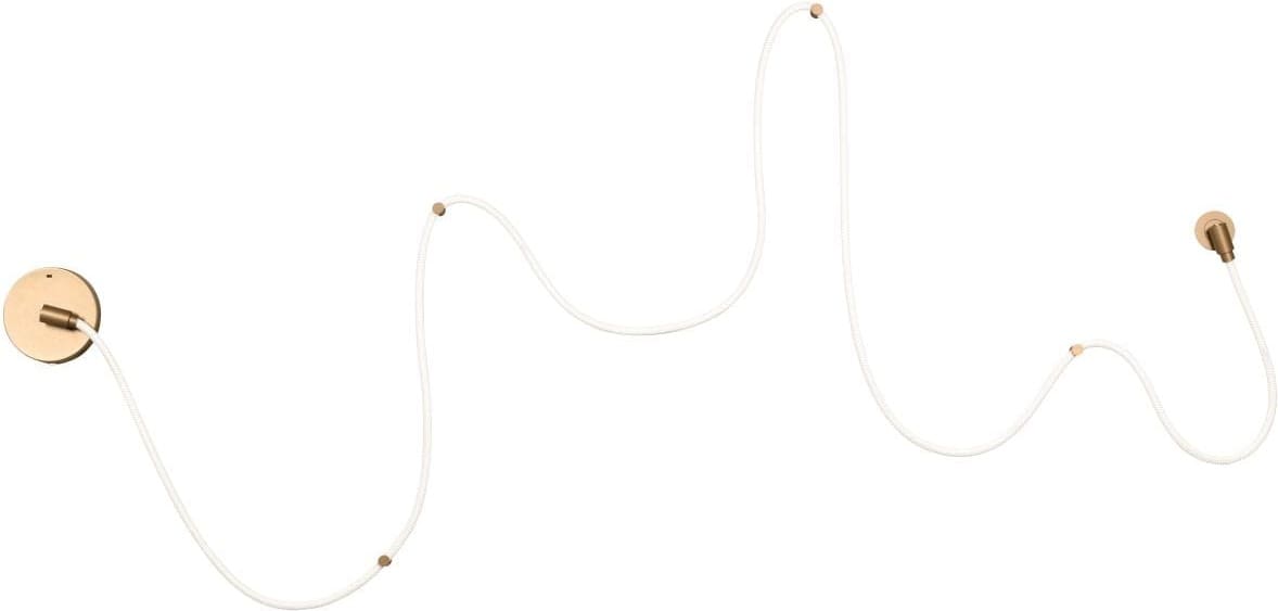 Janderin Wandlamp Led Dimb. Cct 1x48w 2200k/3300k - Champagne Kleur | Vibes Lucide Wandlamp 24205/54/05