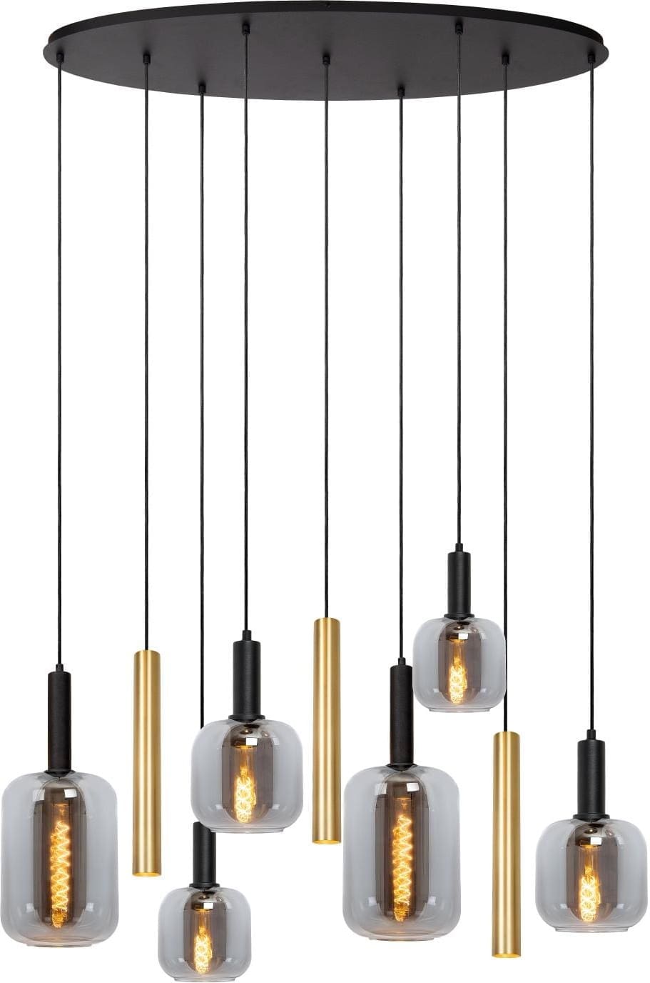 Joanet Hanglamp - Messing Lucide Hanglamp 45494/19/96