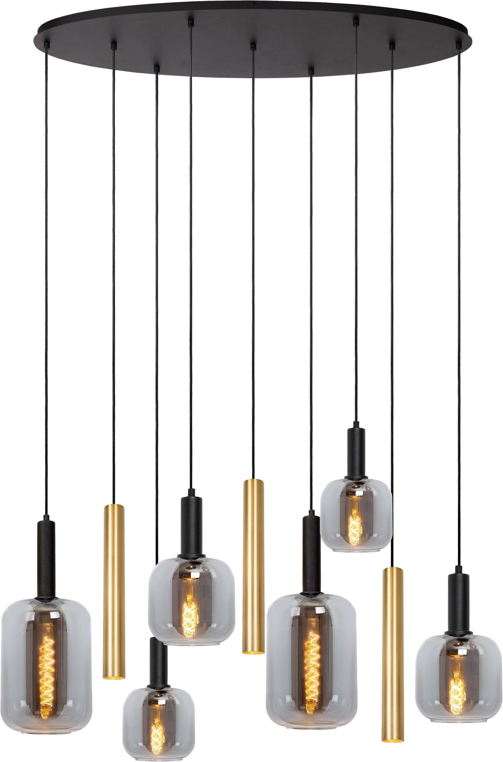 Joanet Hanglamp - Messing Lucide Hanglamp 45494/19/96
