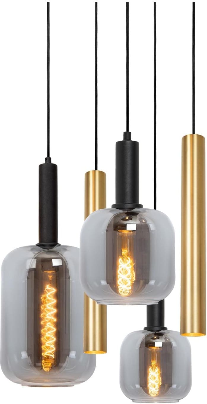 Joanet Hanglamp Ø65 cm - Messing Lucide Hanglamp 45494/16/96