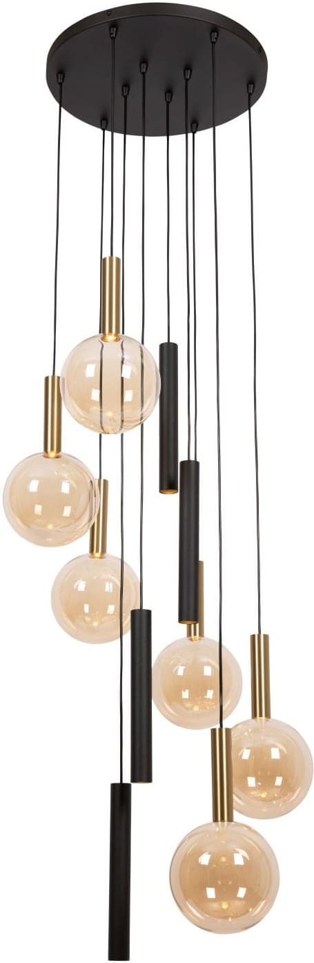 Josiane Hanglamp Ø55 cm - Zwart | Vibes Lucide Hanglamp 21441/10/62